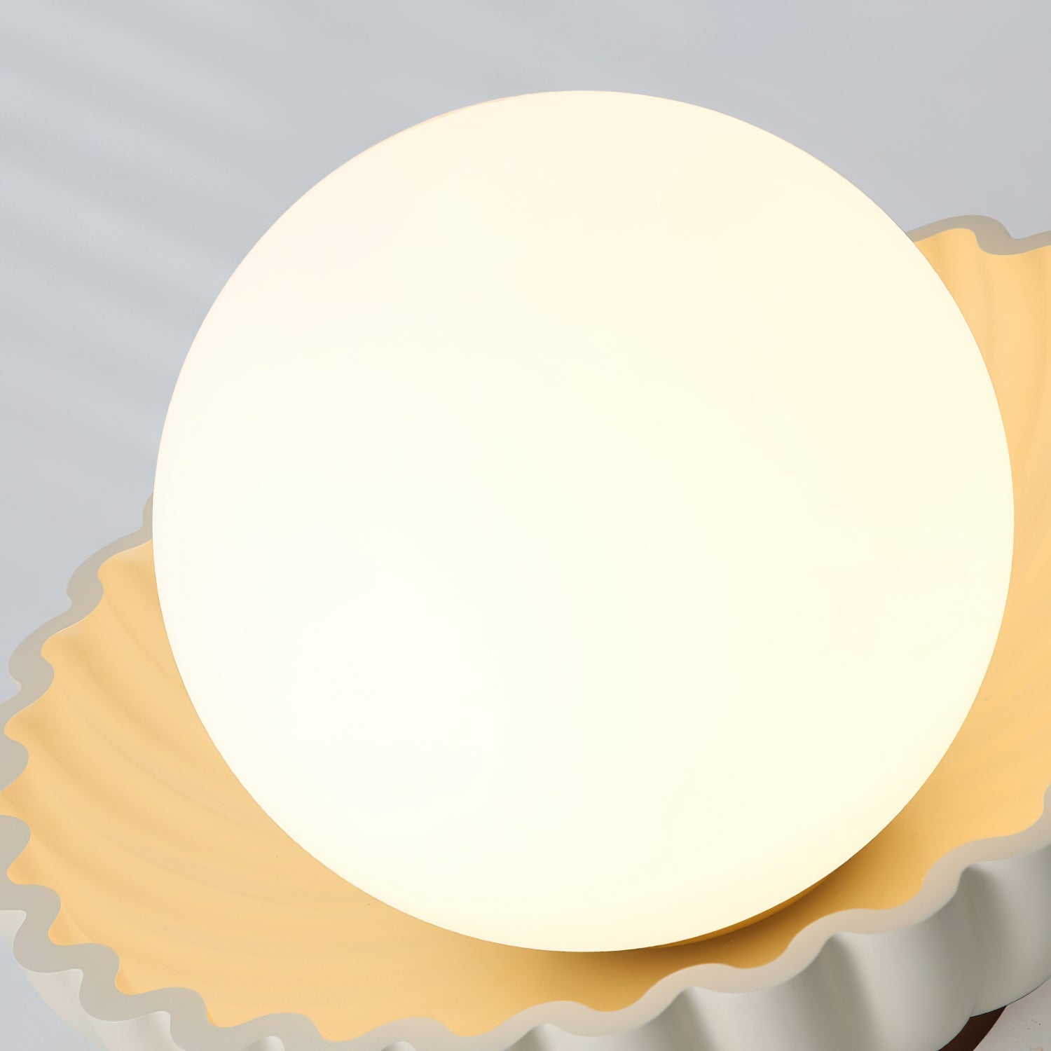 Scallop Plafonnier encastré Glow