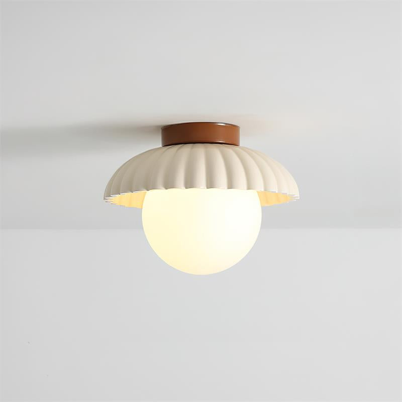 Scallop Plafonnier encastré Glow