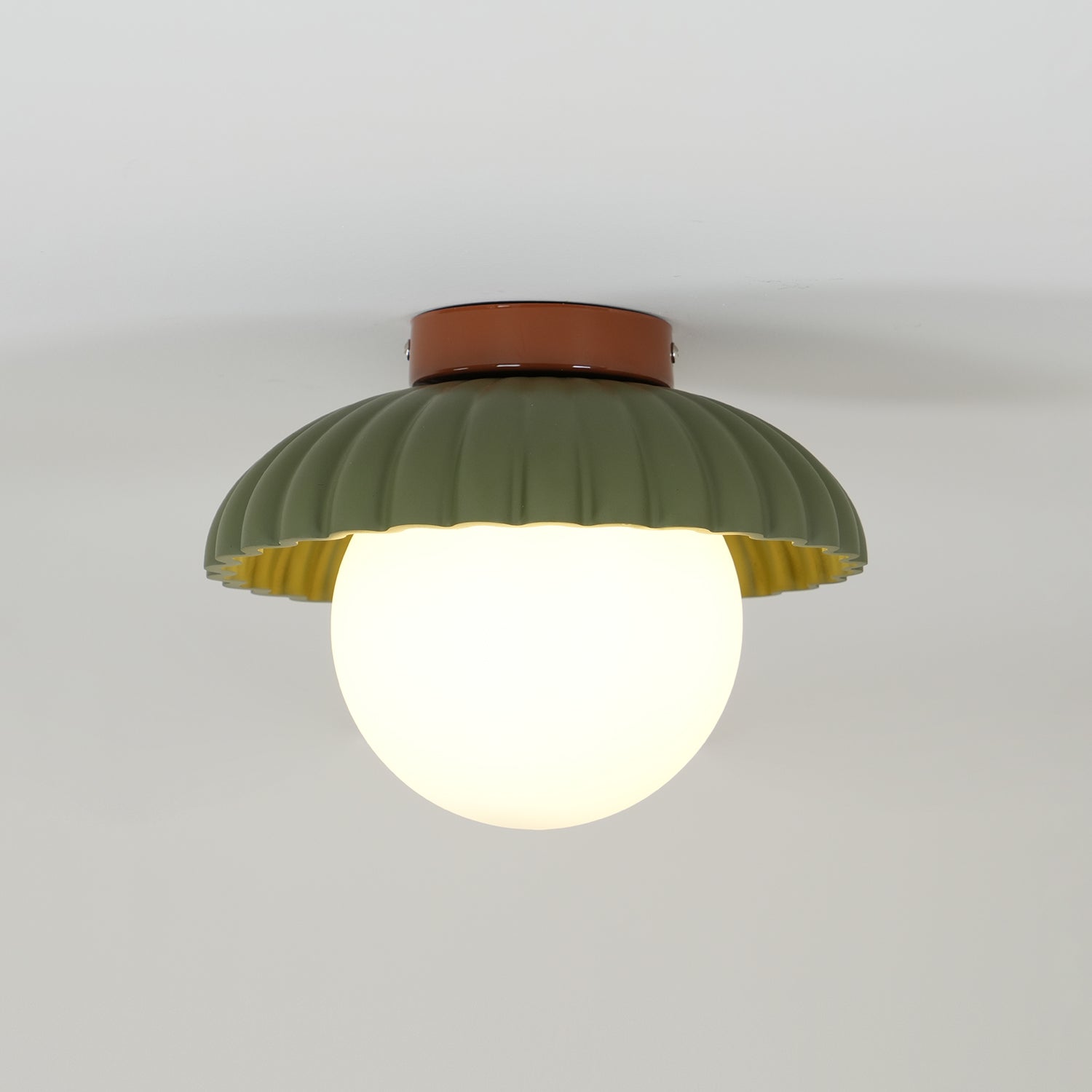 Scallop Plafonnier encastré Glow
