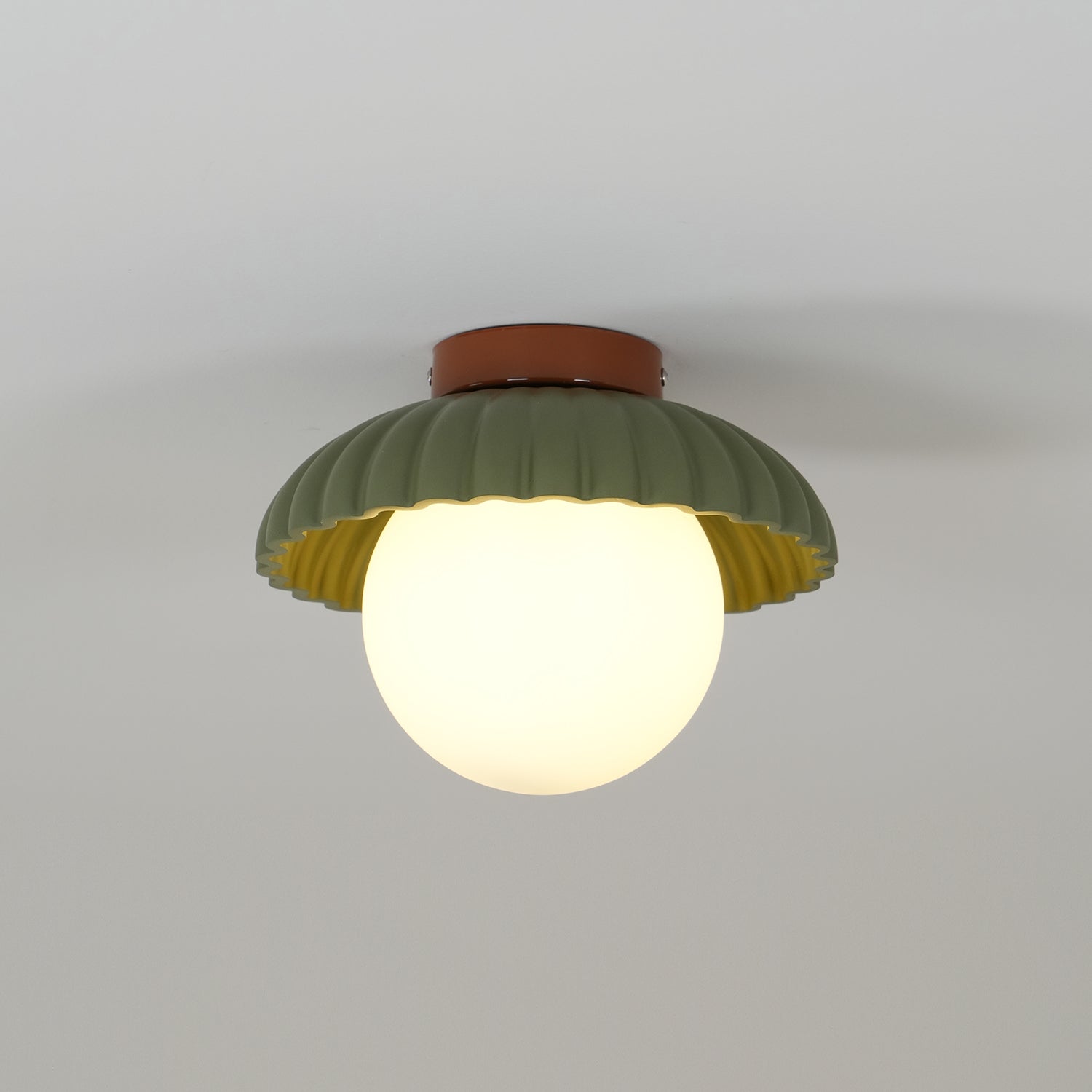 Scallop Plafonnier encastré Glow