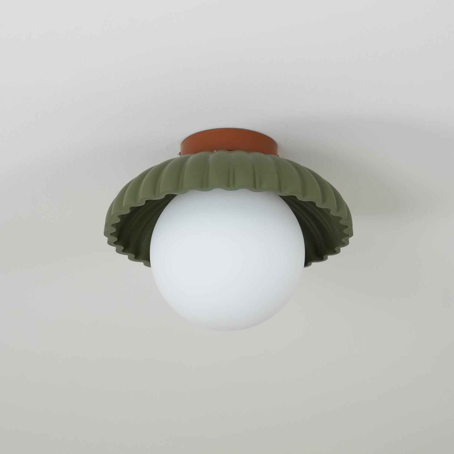 Scallop Plafonnier encastré Glow