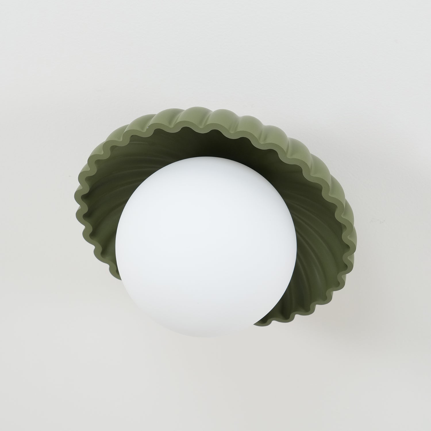 Scallop Plafonnier encastré Glow