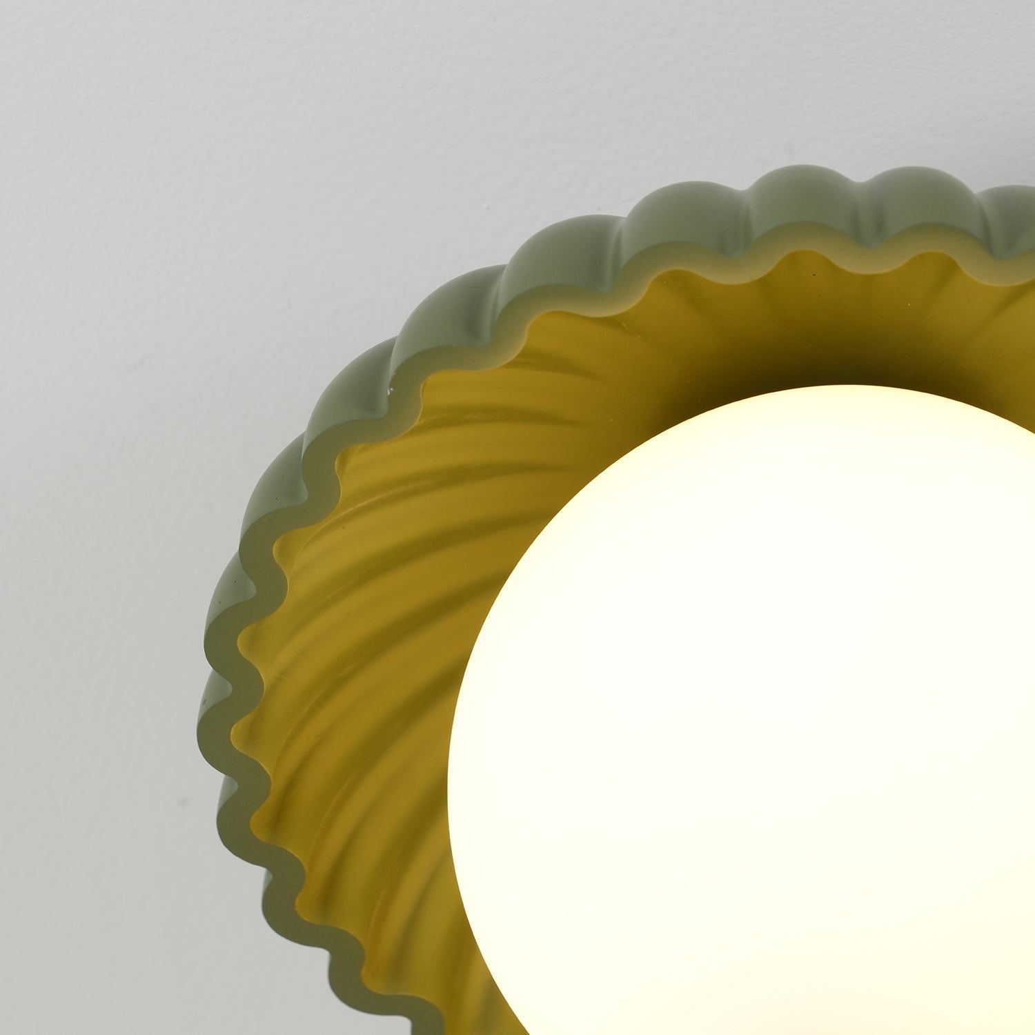 Scallop Plafonnier encastré Glow