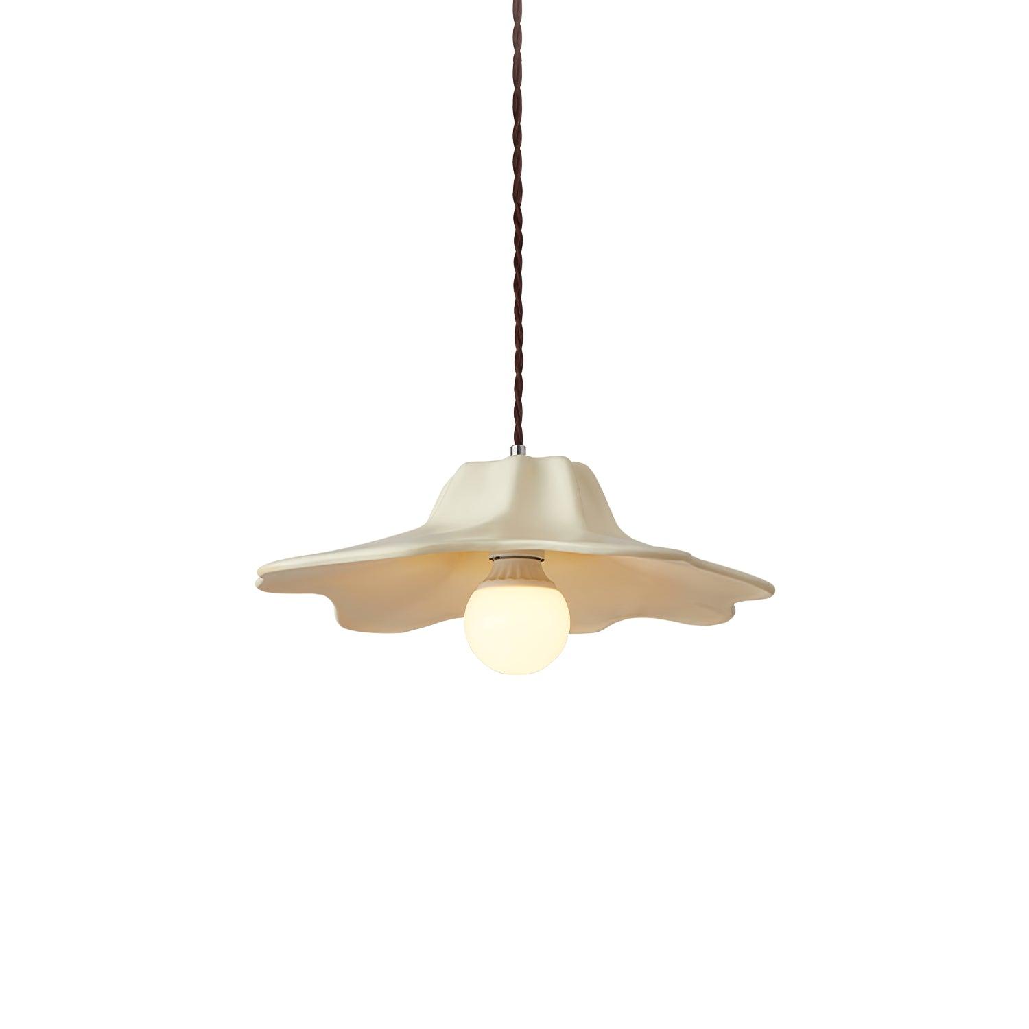 Nyrosis Lampe suspendue confortable en résine