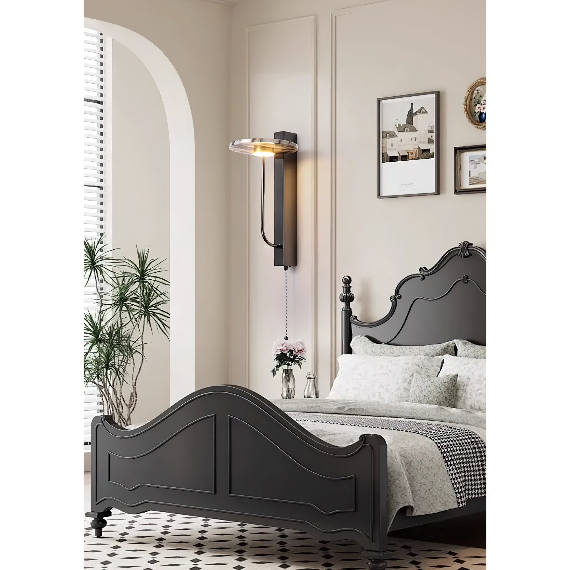 Aevuvyn Applique Murale en Marbre Moderne Minimaliste