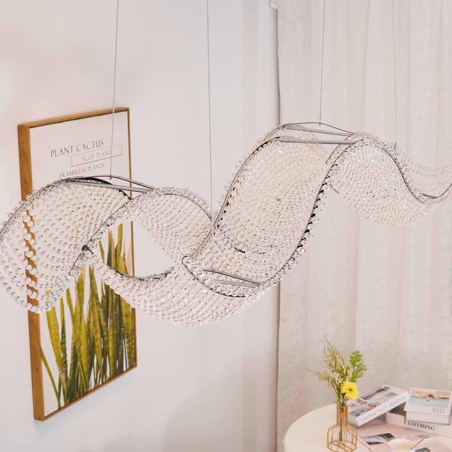 Ivsolara Lustre en Cristal Luxe Postmoderne