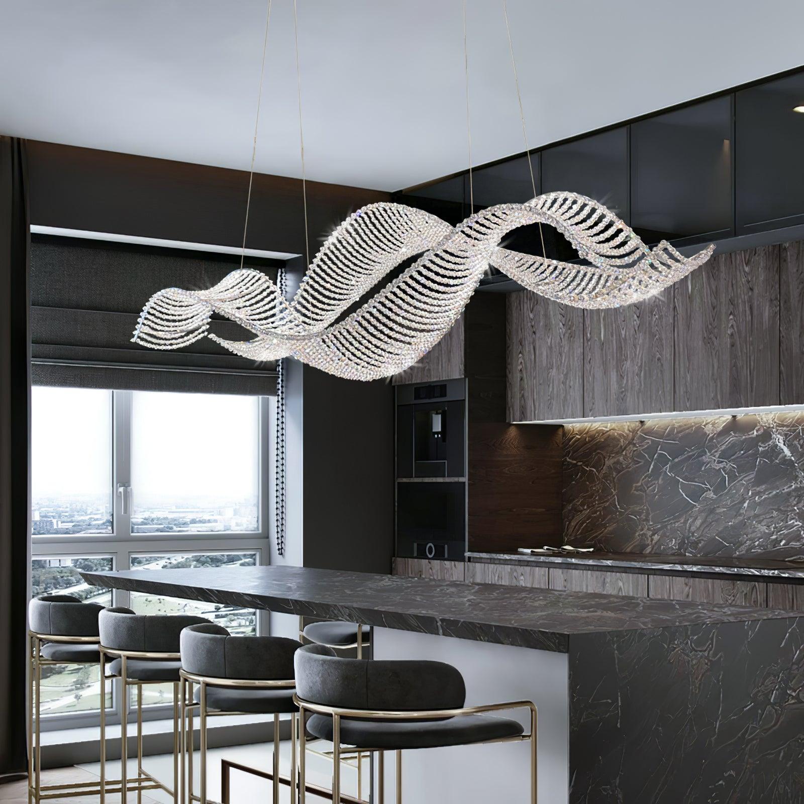 Ivsolara Lustre en Cristal Luxe Postmoderne