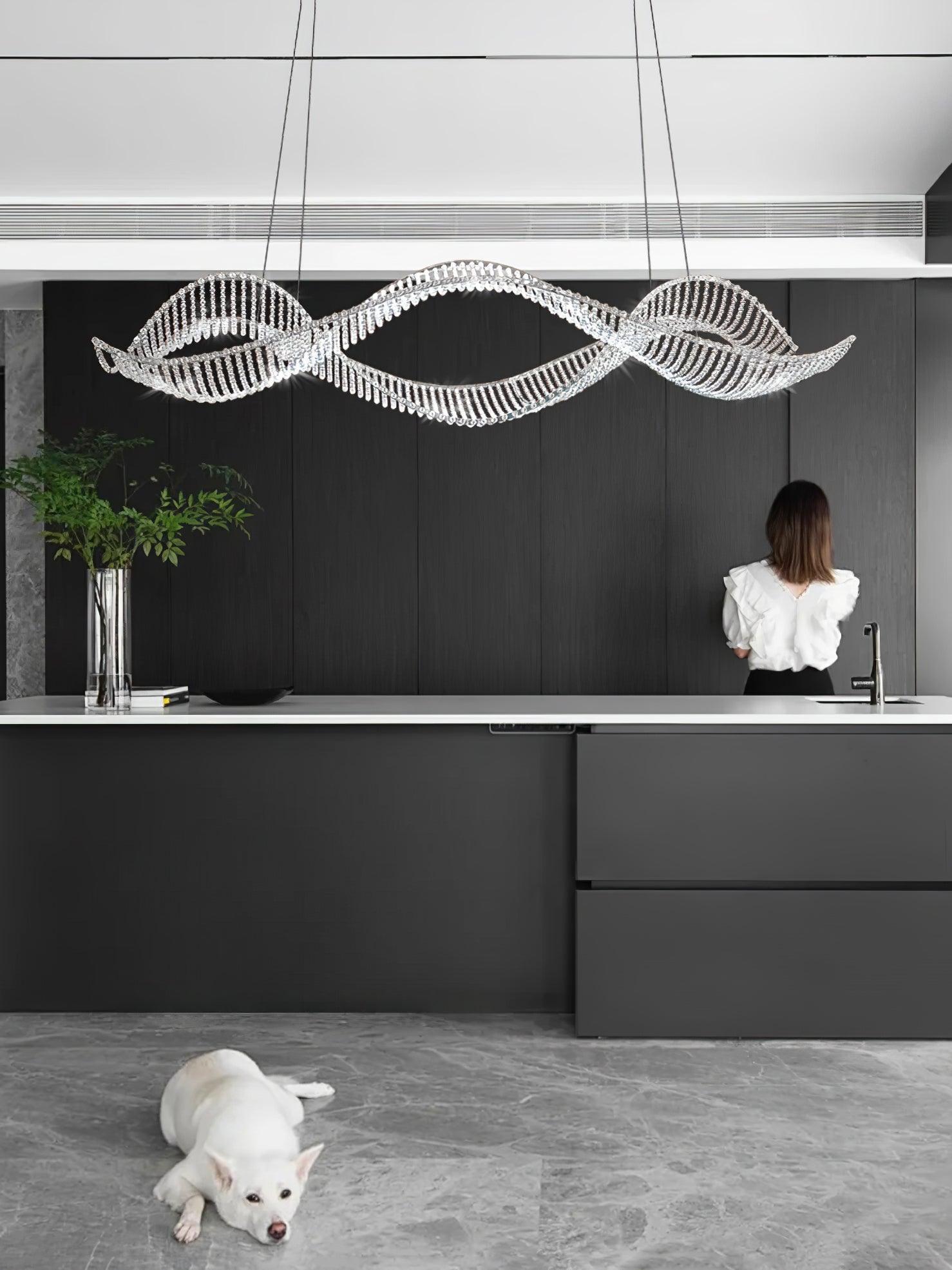 Ivsolara Lustre en Cristal Luxe Postmoderne