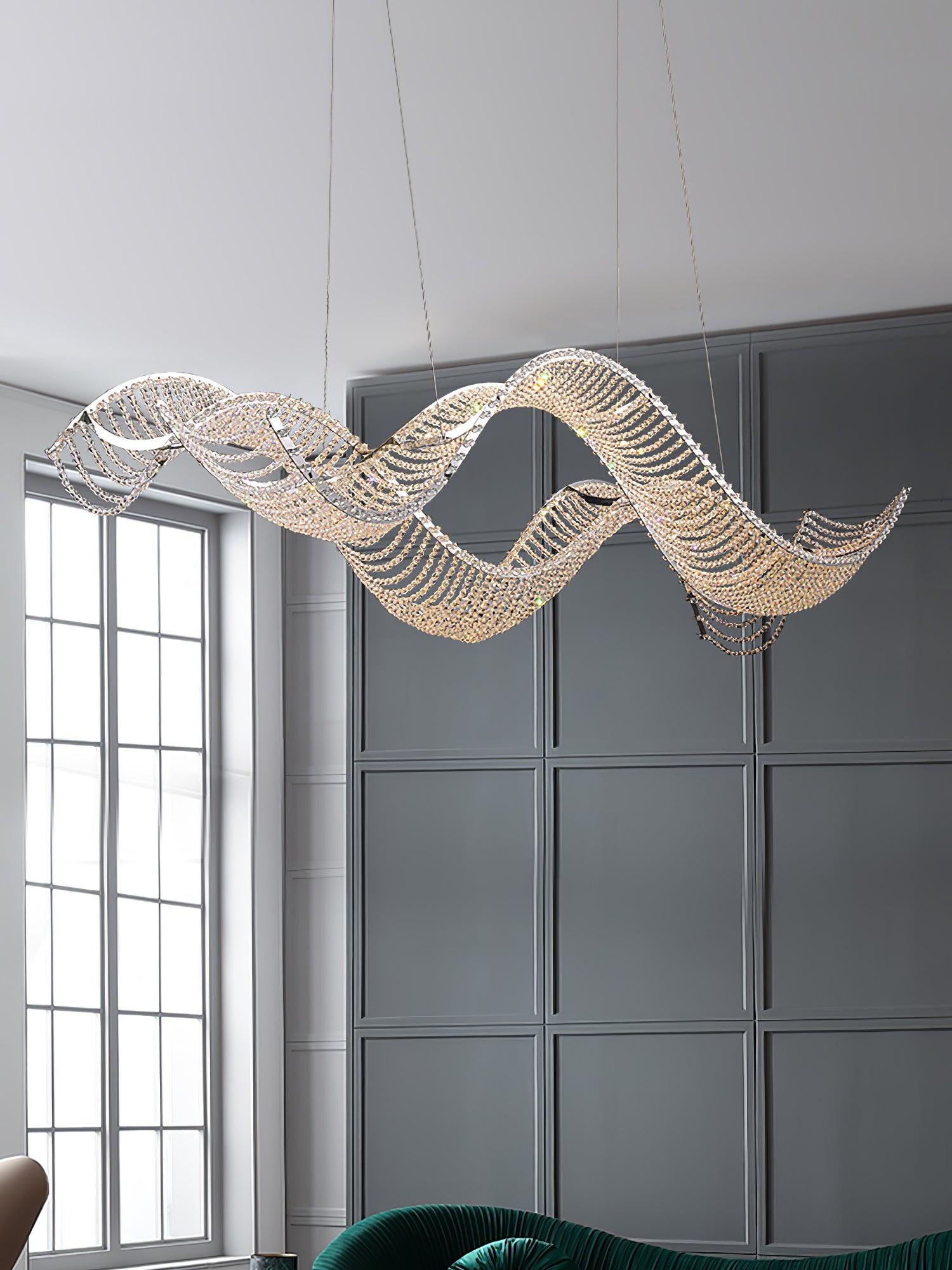 Ivsolara Lustre en Cristal Luxe Postmoderne