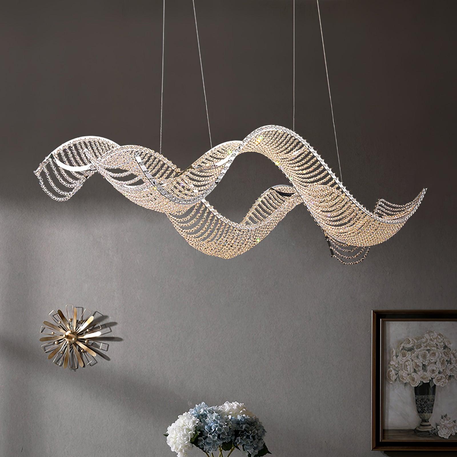 Ivsolara Lustre en Cristal Luxe Postmoderne