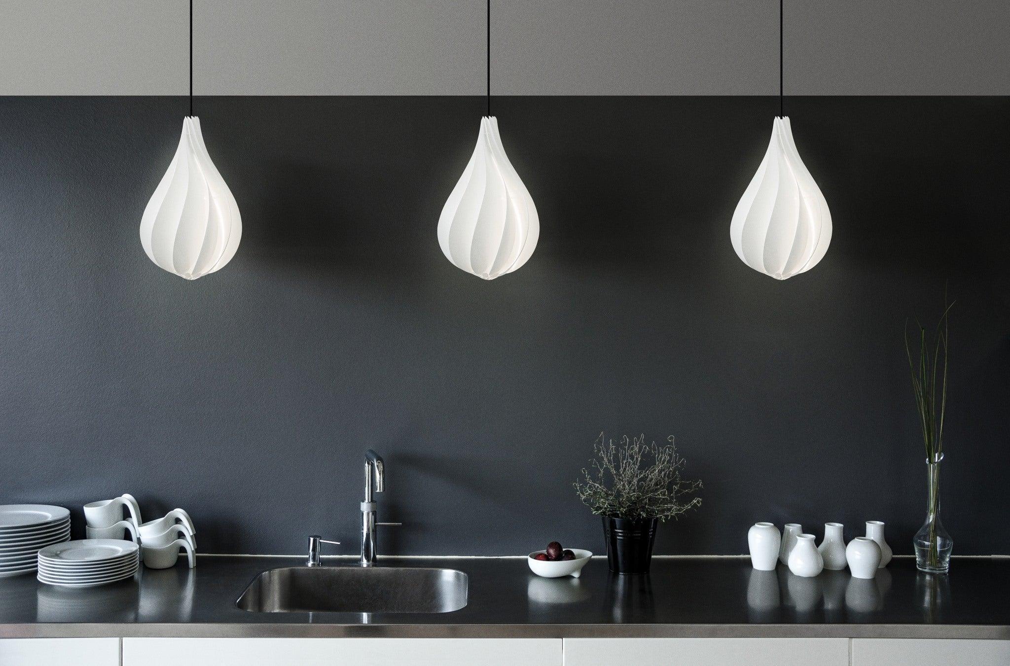 Ersoran Lampe Suspendue Nordique Moderne en Plastique