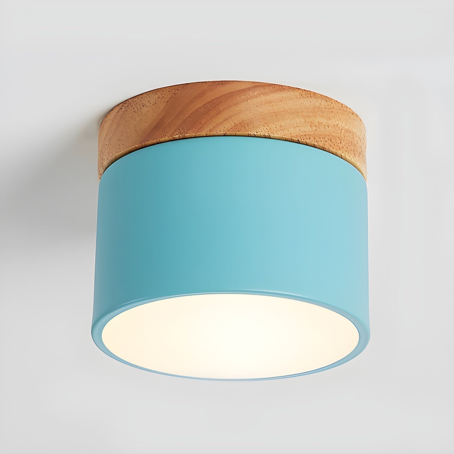 Caveleth Downlight de Surface en Bois Minimaliste Moderne