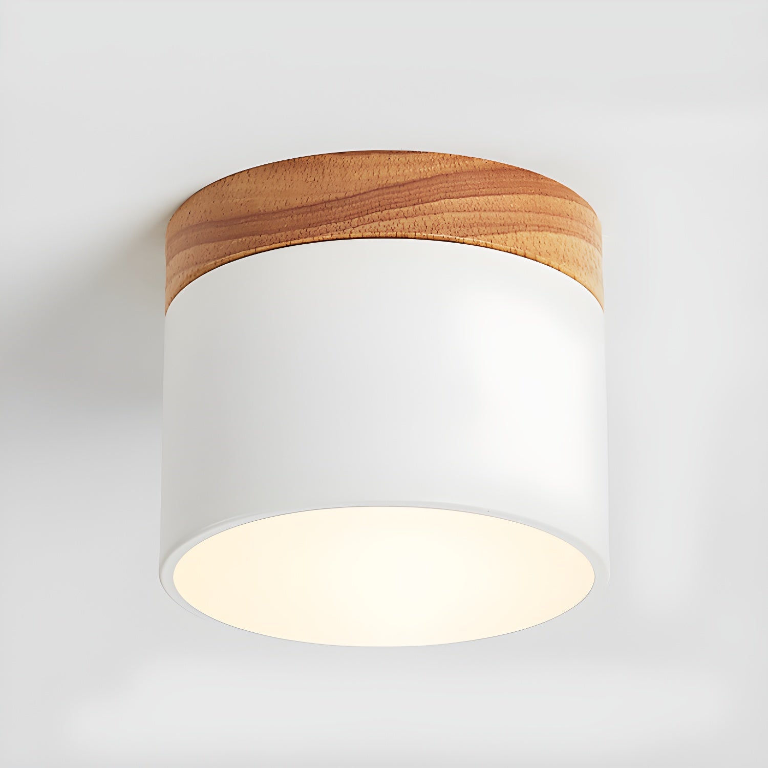 Caveleth Downlight de Surface en Bois Minimaliste Moderne