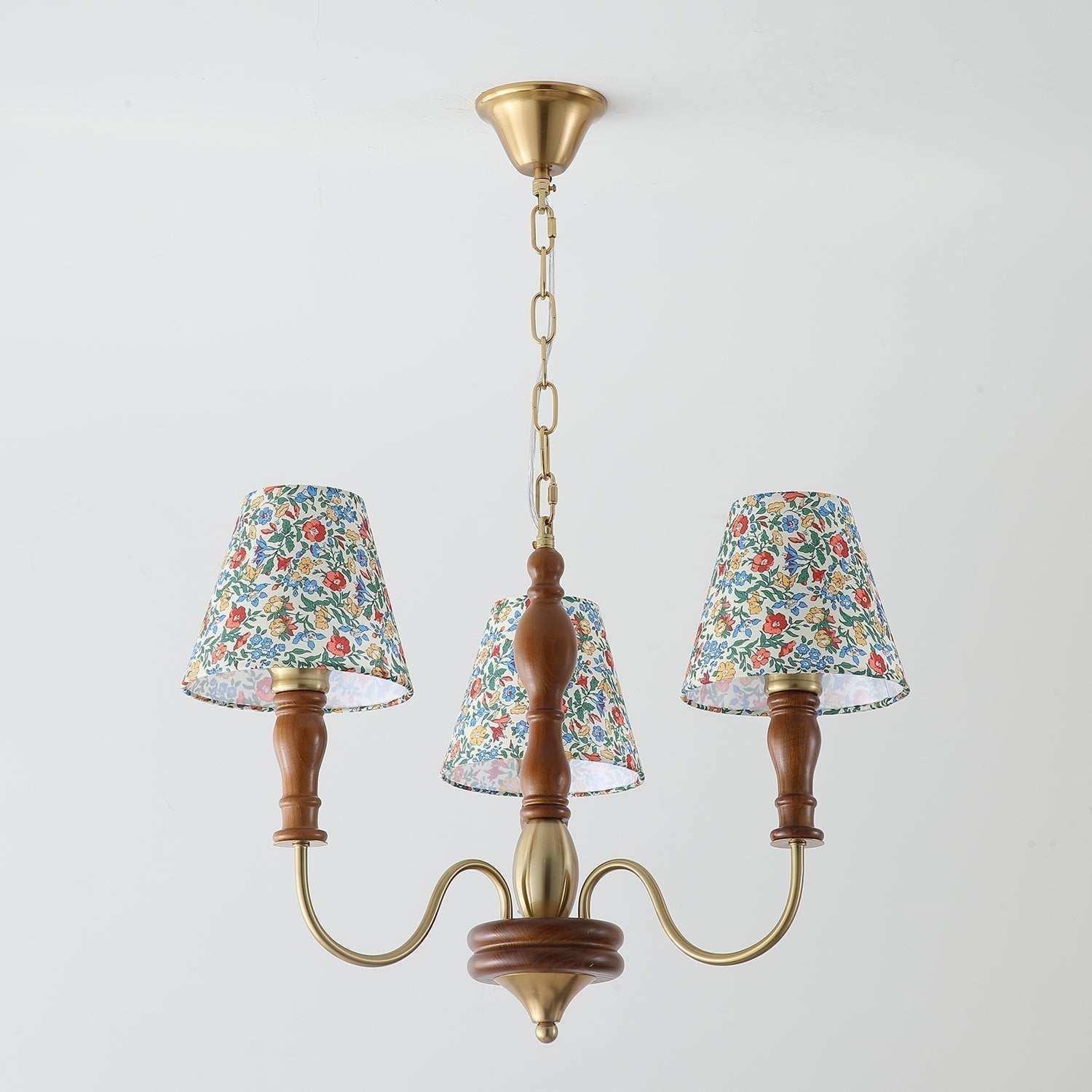 Florinda Lustre Abat-jour Tissu Floral