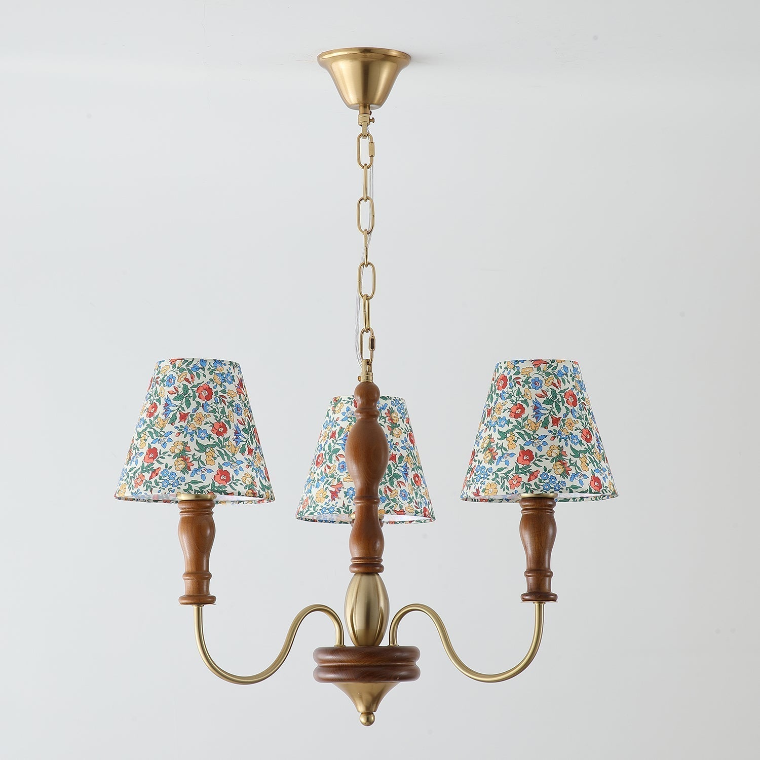 Florinda Lustre Abat-jour Tissu Floral