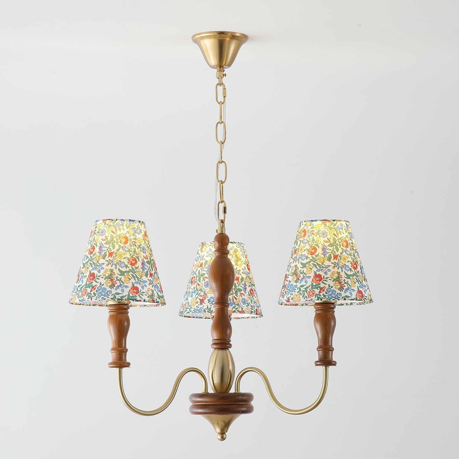 Florinda Lustre Abat-jour Tissu Floral