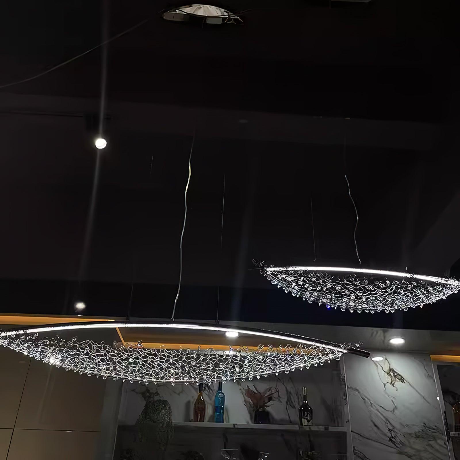 Elvarin Crystal Suspension Lumière