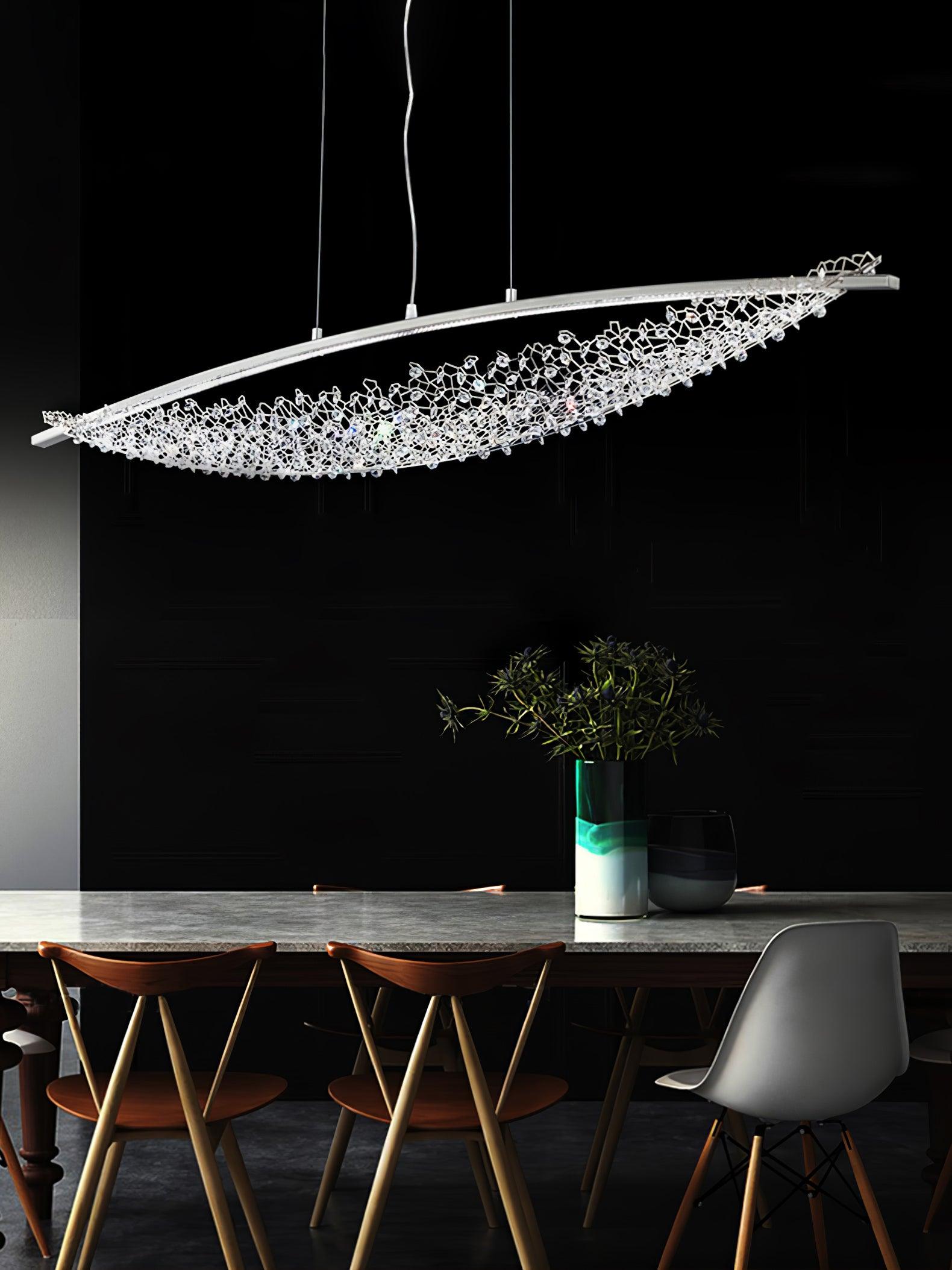 Elvarin Crystal Suspension Lumière