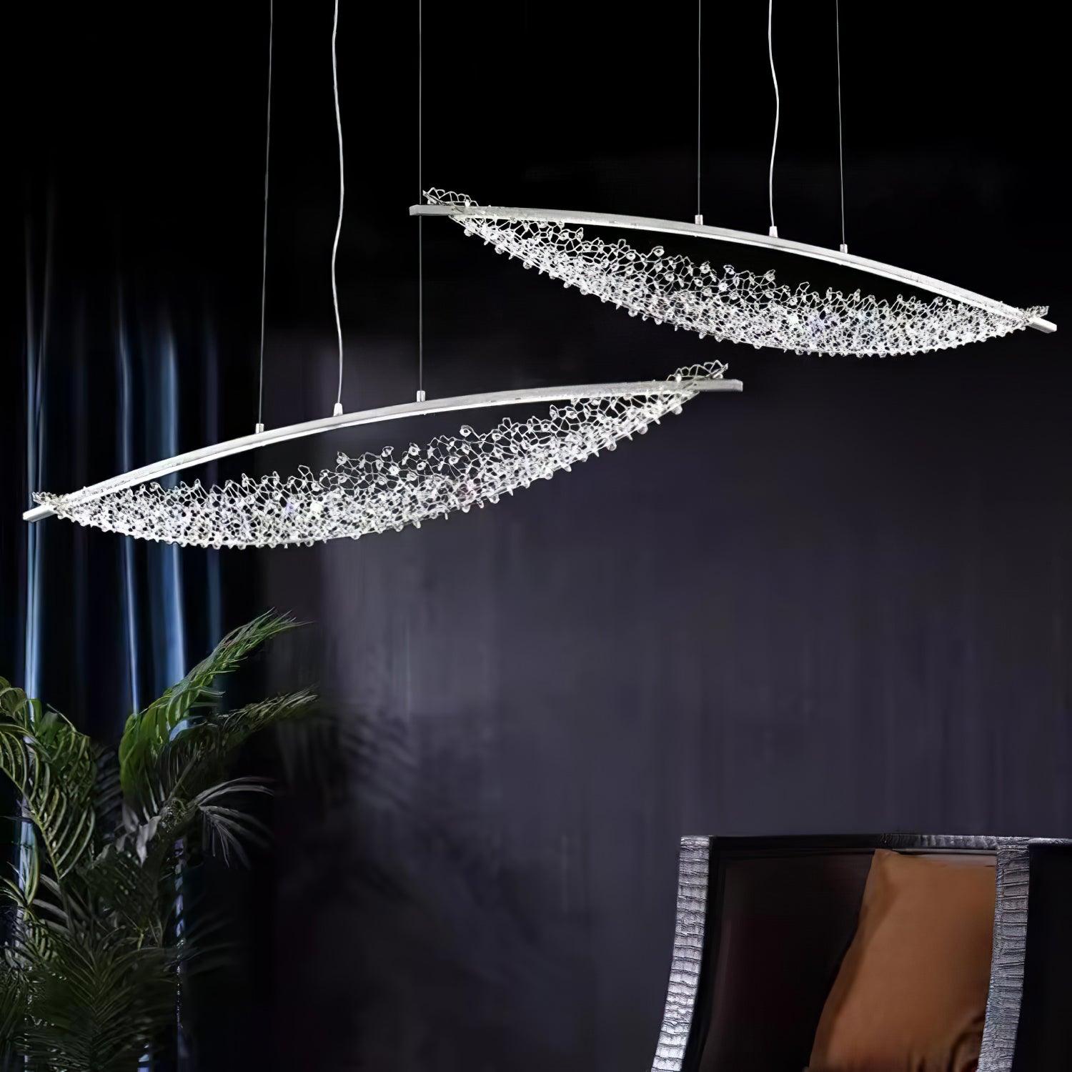 Elvarin Crystal Suspension Lumière