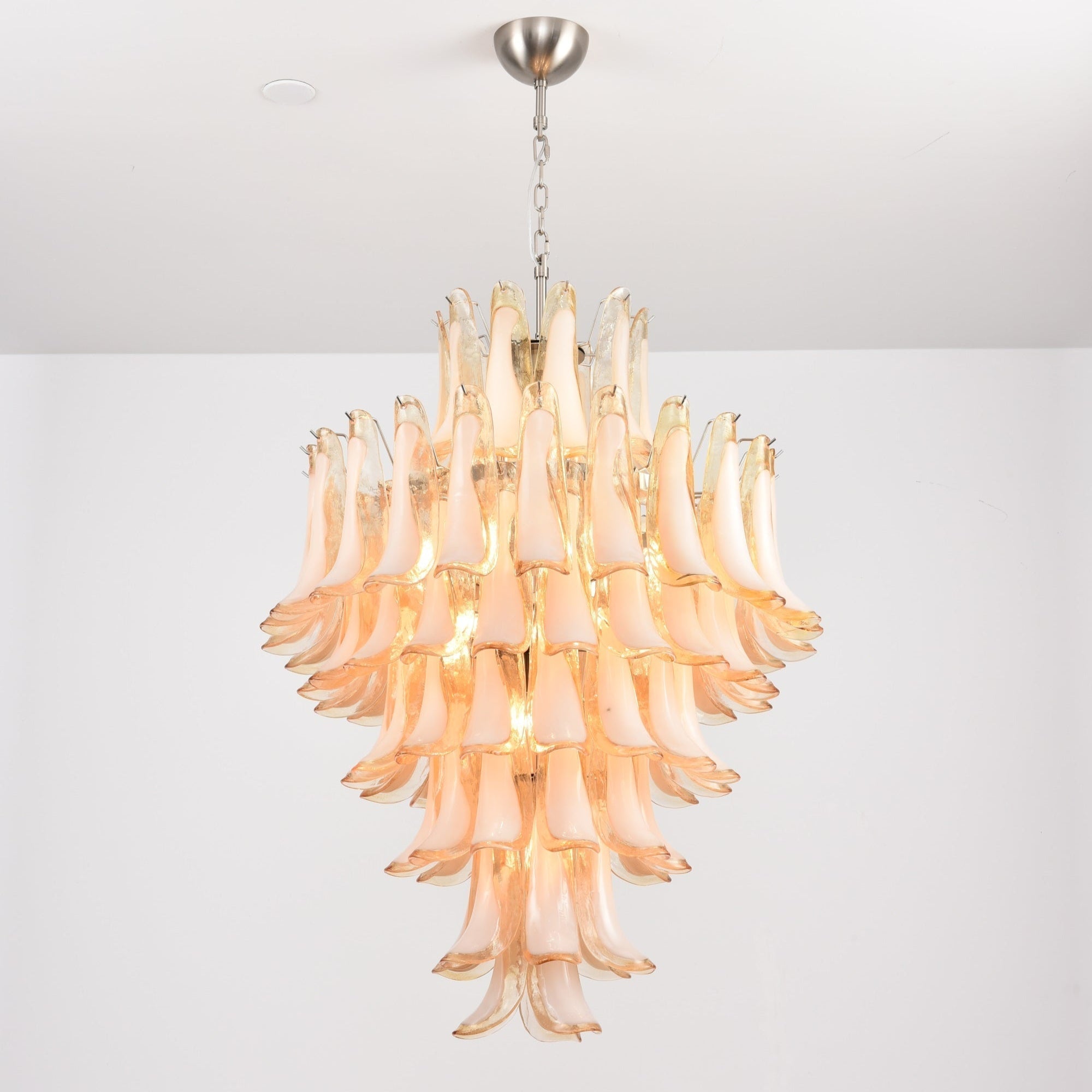 Aurora Lustre en Verre Ambre Luxe