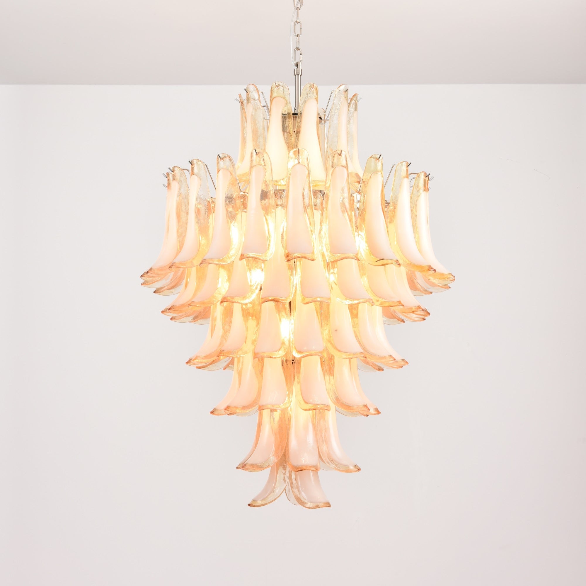 Aurora Lustre en Verre Ambre Luxe
