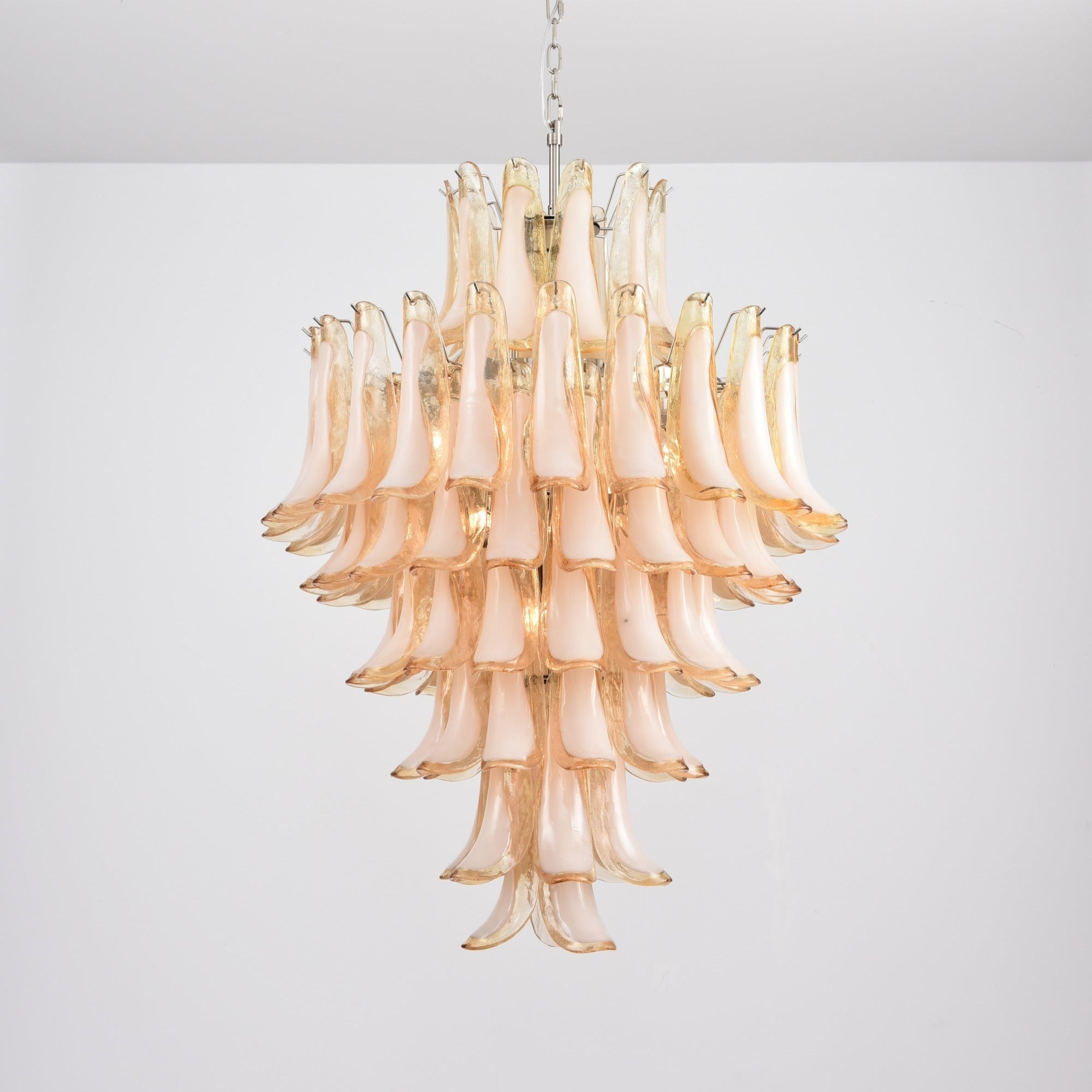Aurora Lustre en Verre Ambre Luxe