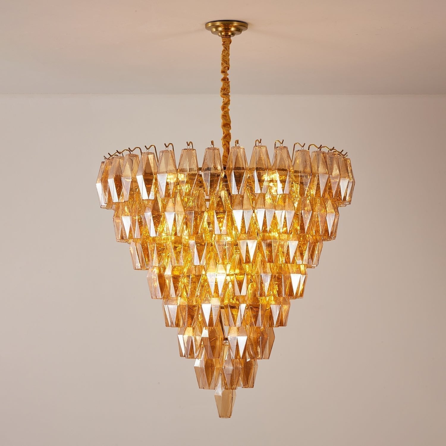 Aurora Lustre Empire Prism Ambre