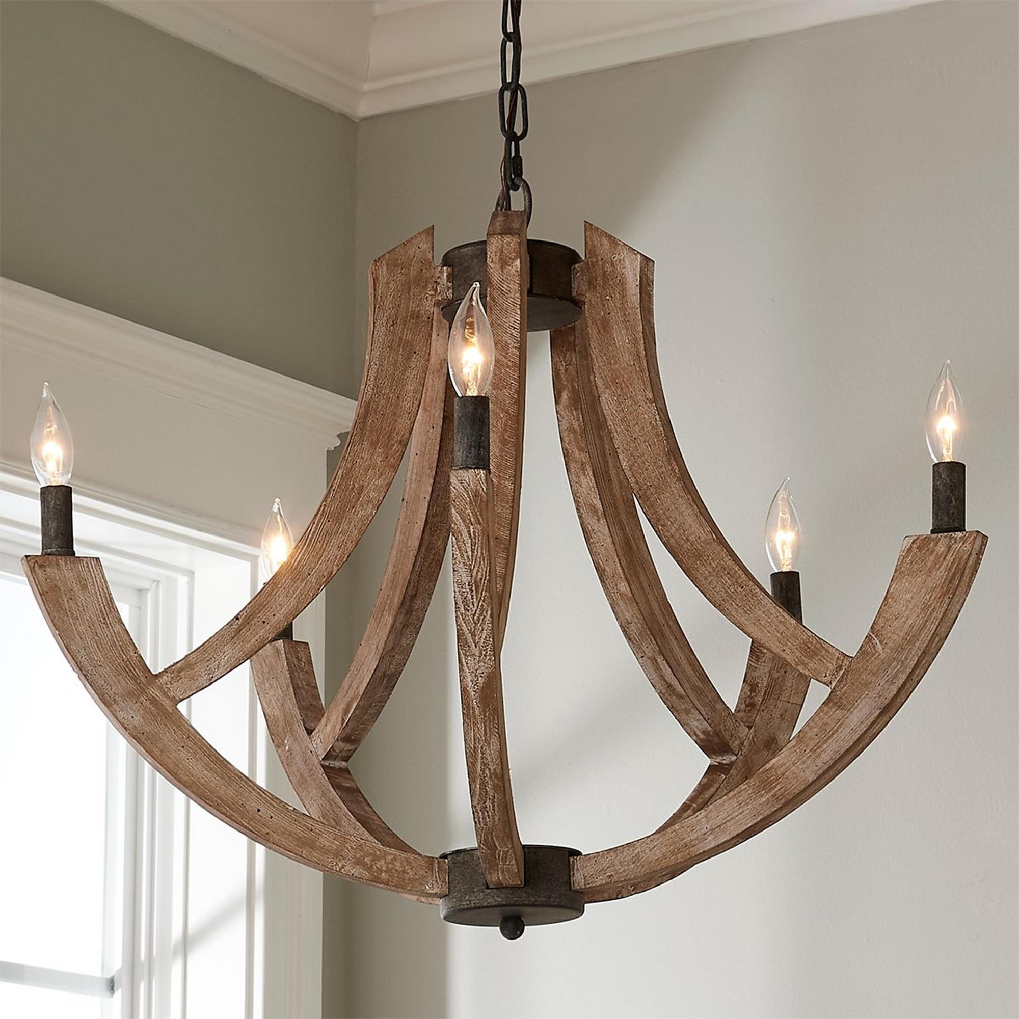 Eirikuvyi Suspension en Métal et Bois Lanterne Créativité Vintage