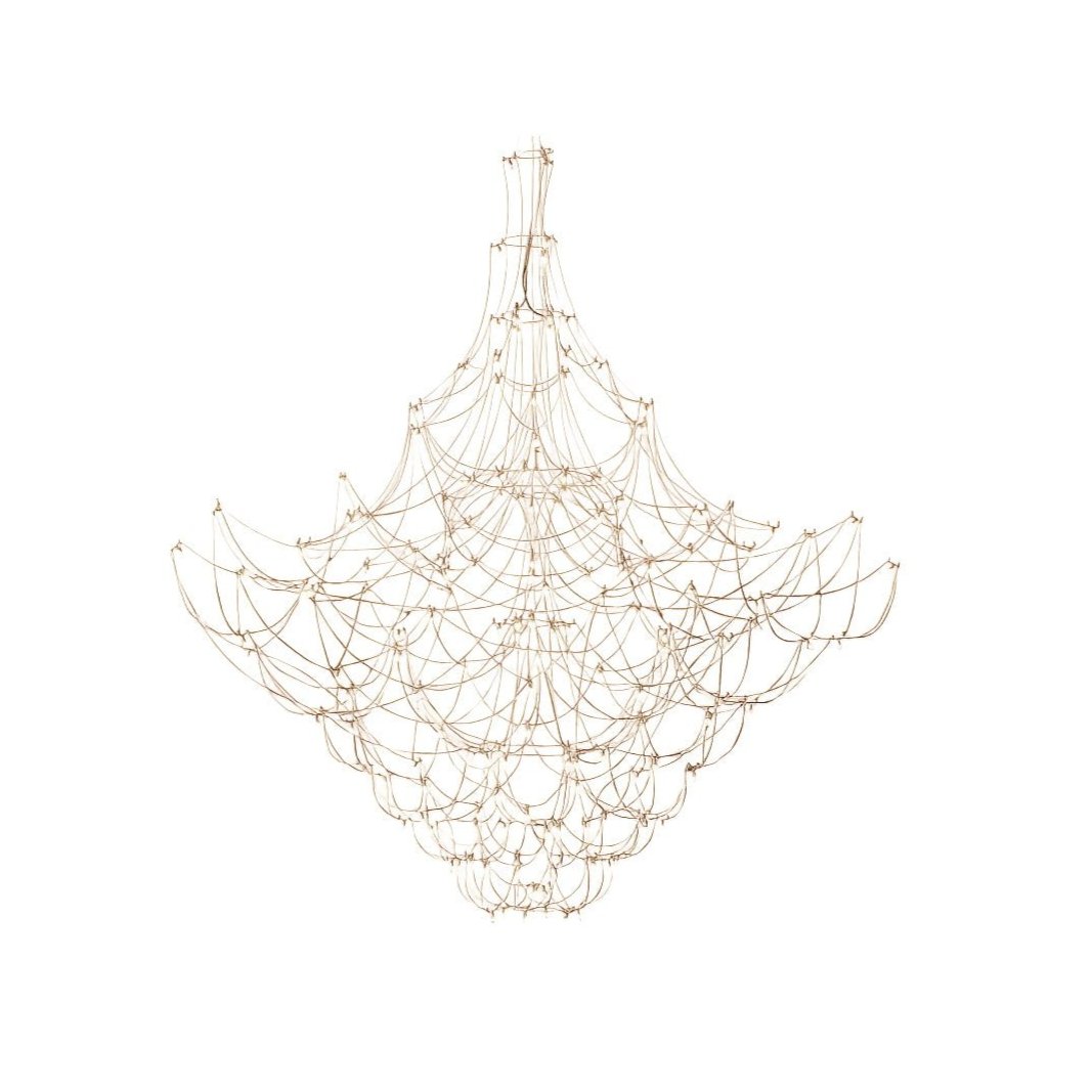 Lustra Lustre Acier Inoxydable Fil Luciole