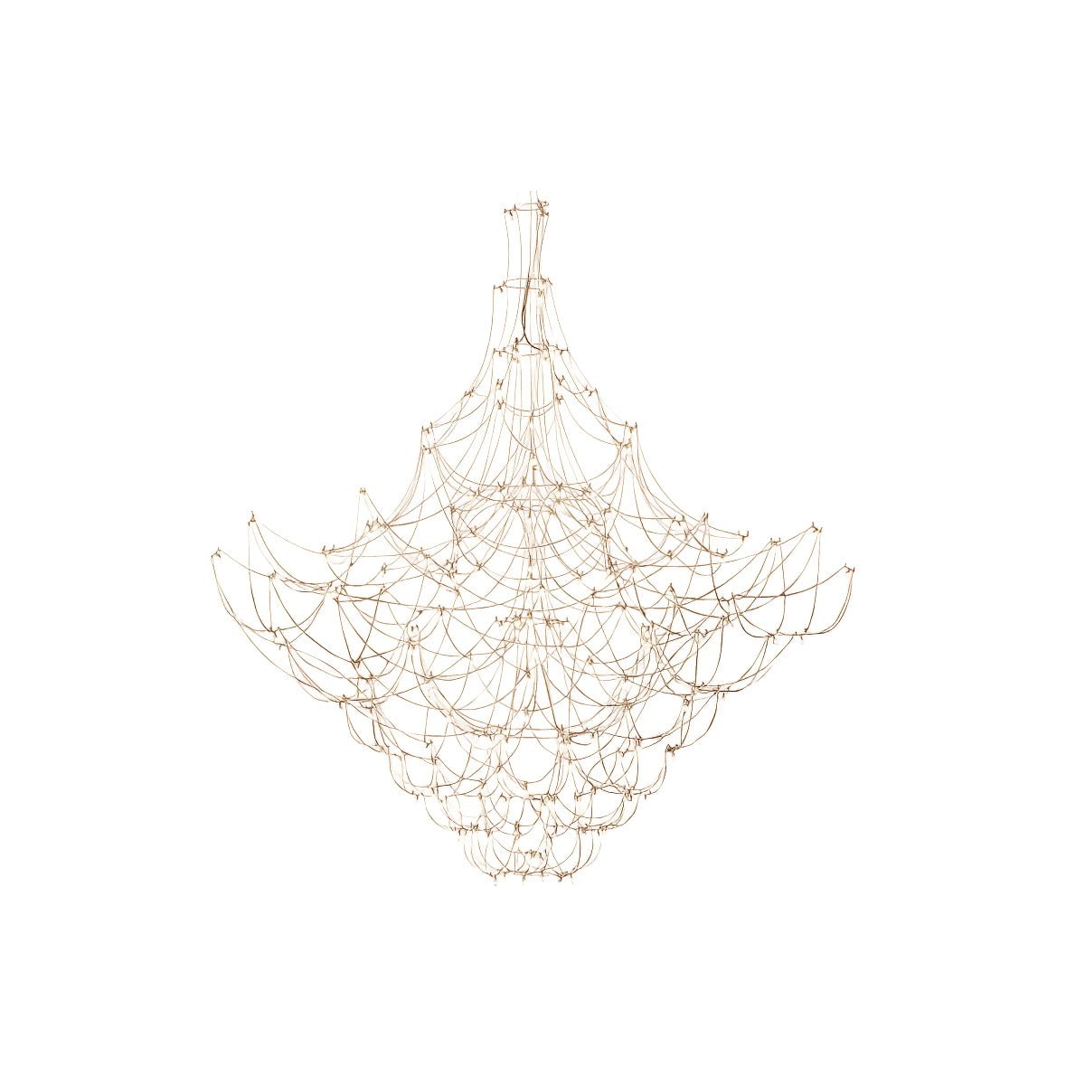 Lustra Lustre Acier Inoxydable Fil Luciole