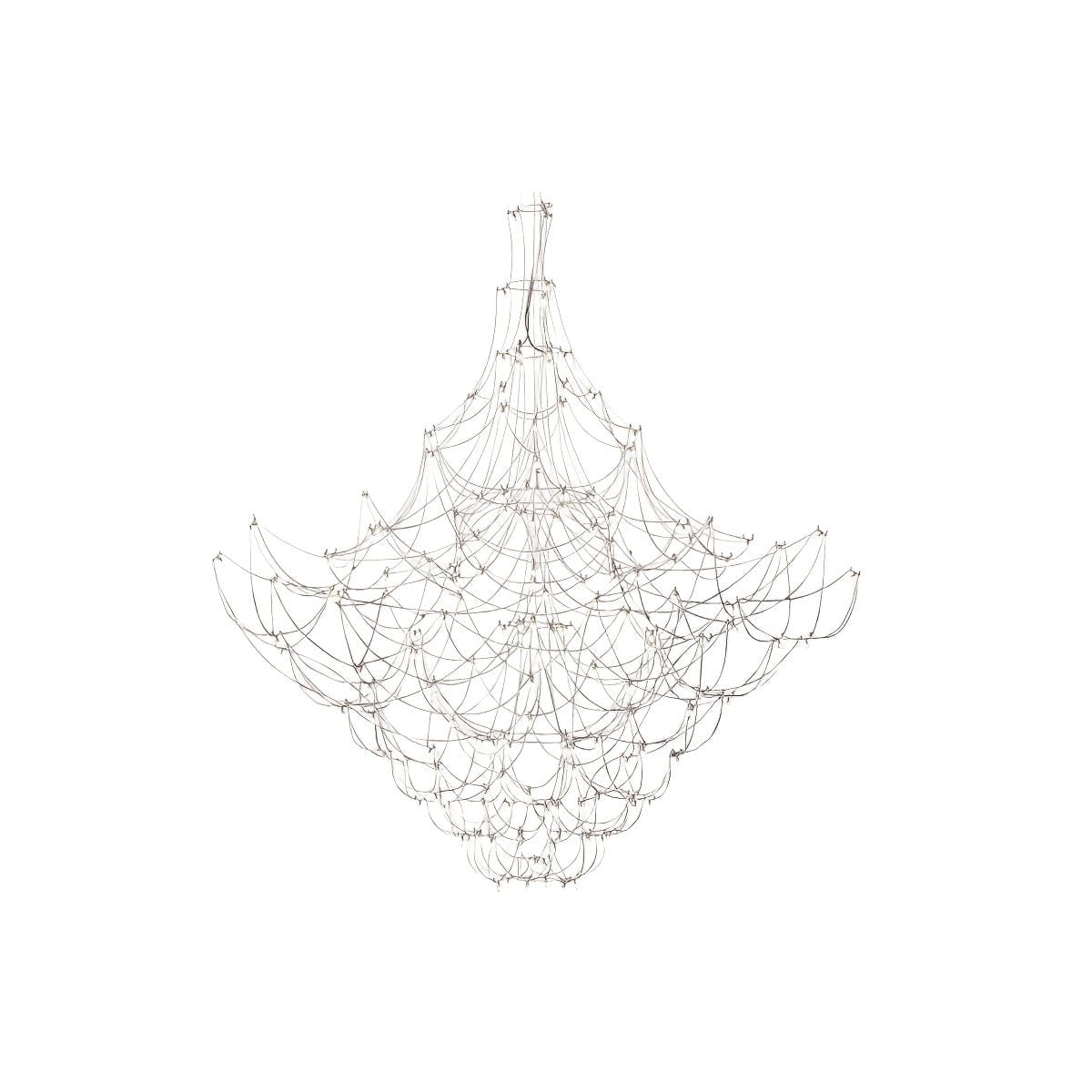 Lustra Lustre Acier Inoxydable Fil Luciole