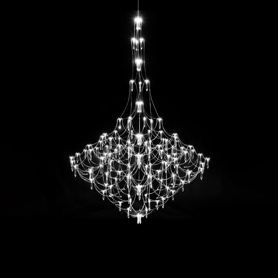 Allaeira Lustre Cristal Luxe Postmoderne