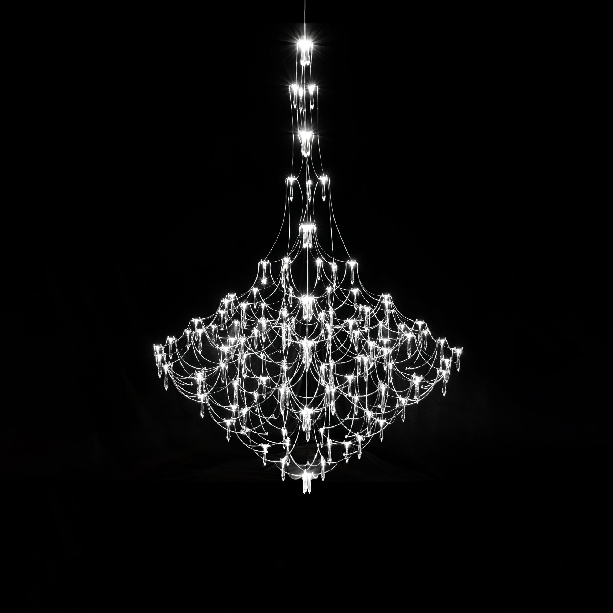 Lustra Lustre Acier Inoxydable Fil Luciole