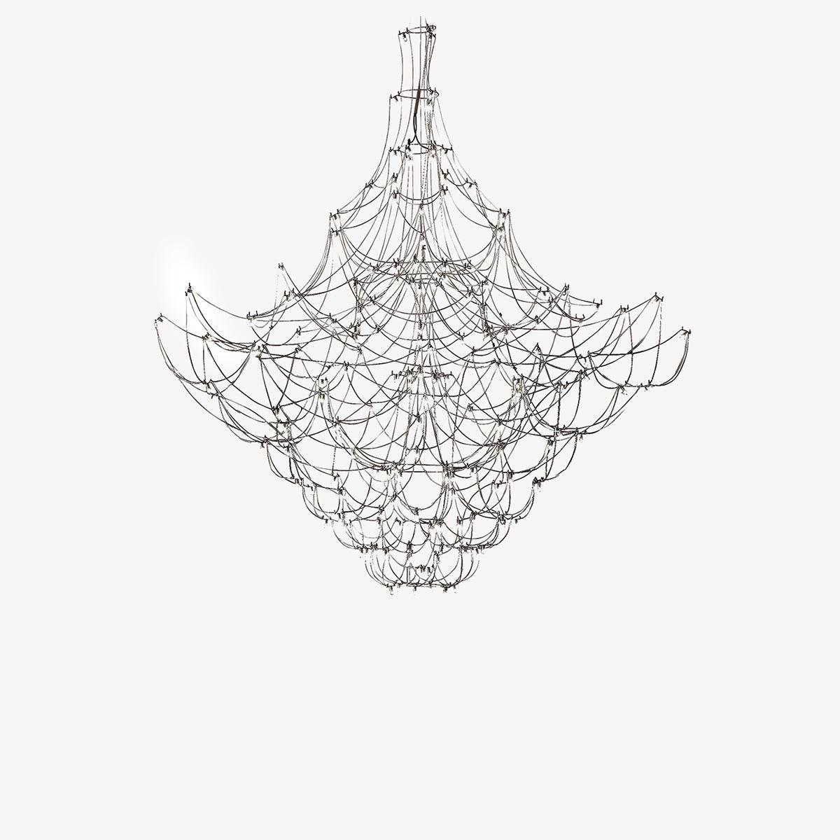 Lustra Lustre Acier Inoxydable Fil Luciole