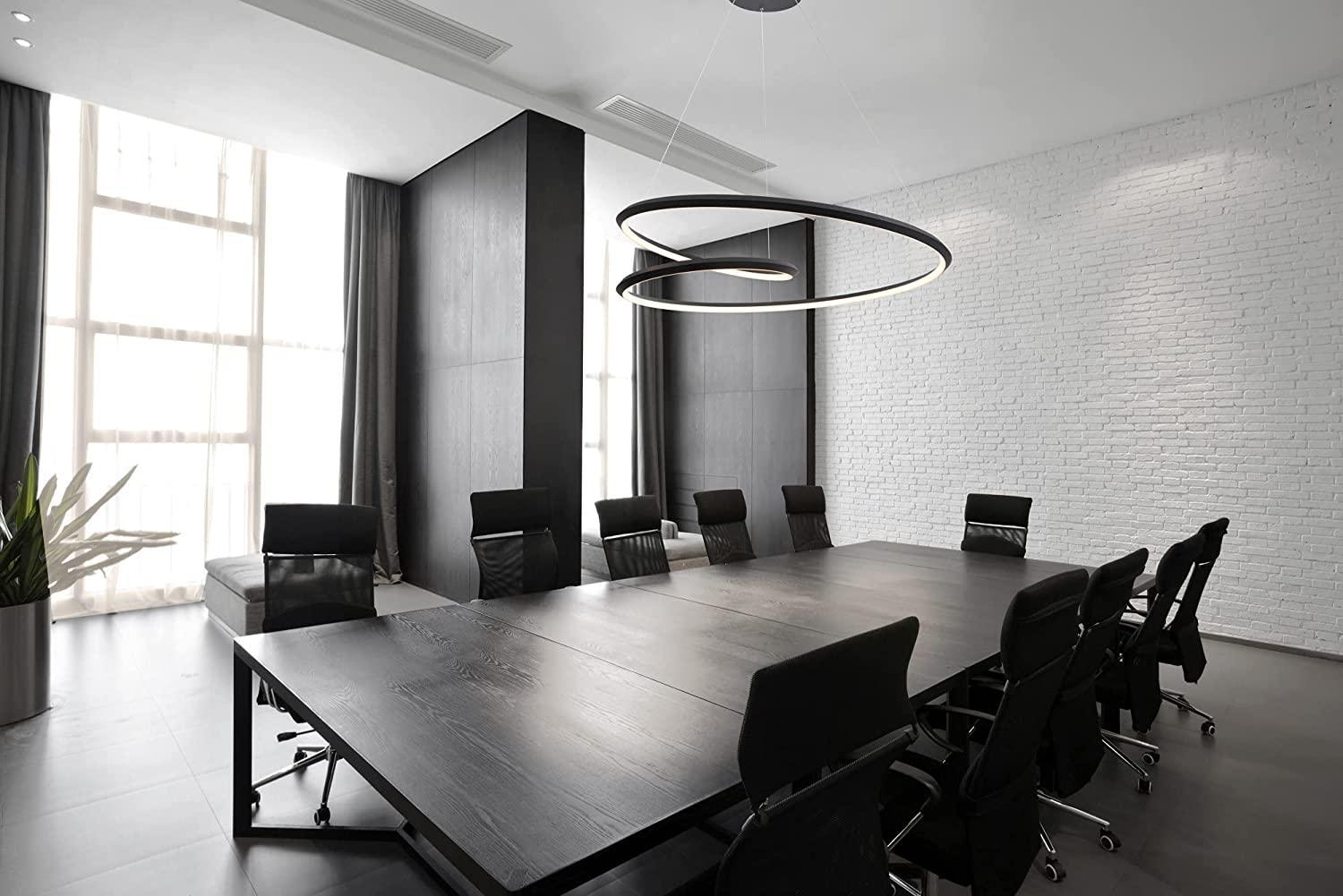 Lustra Lustre en Aluminium Doré et Verre Opale