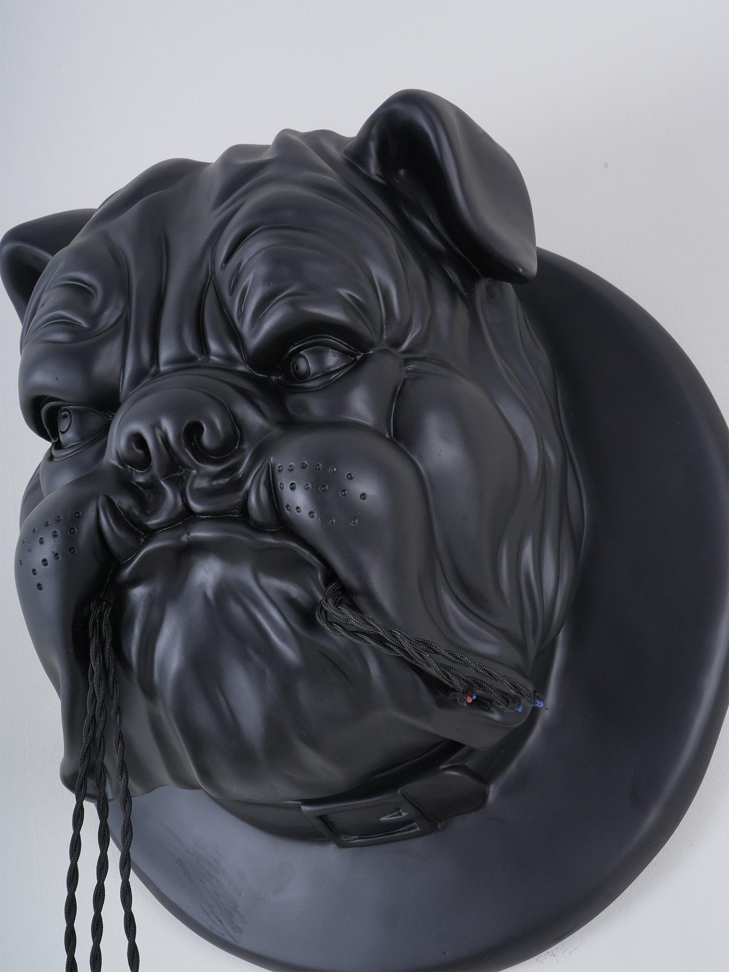 Lustra Applique Murale Sculpture Bulldog Fantaisiste