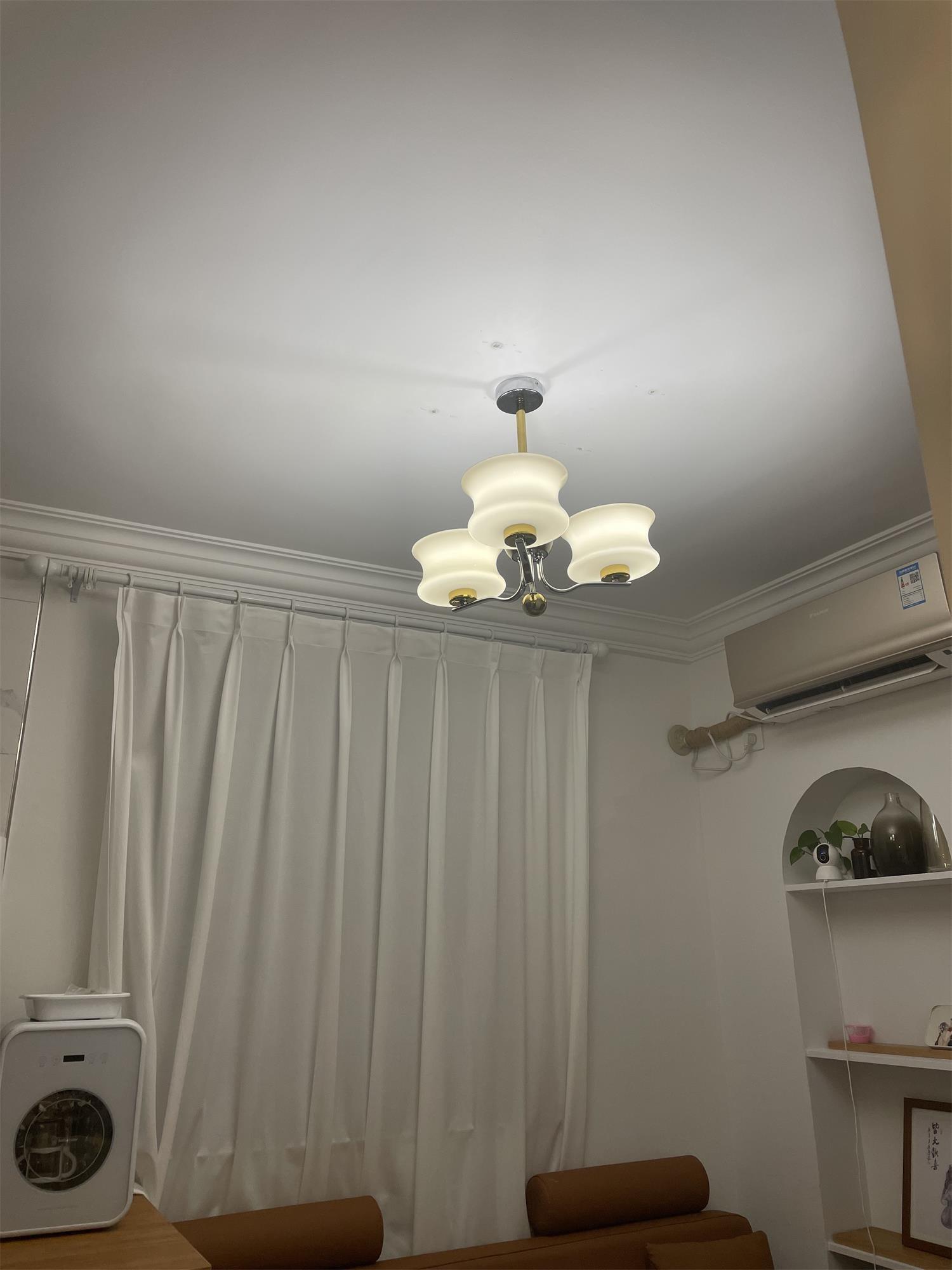 Celeste Lustre Élégant en Verre