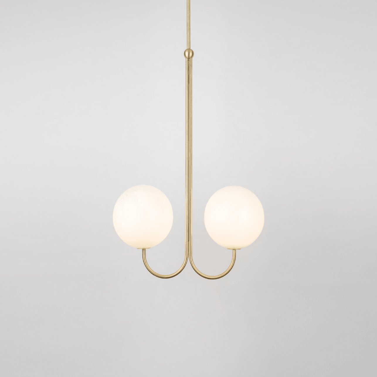 Mirelent Suspension Élégante en Métal et Verre