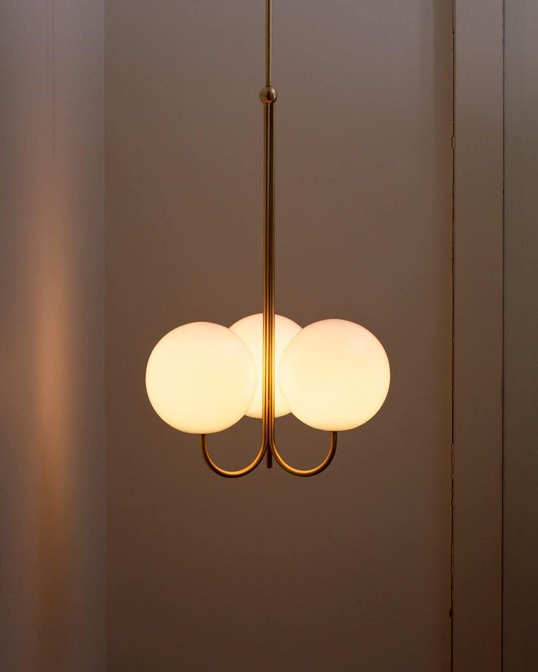 Mirelent Suspension Élégante en Métal et Verre
