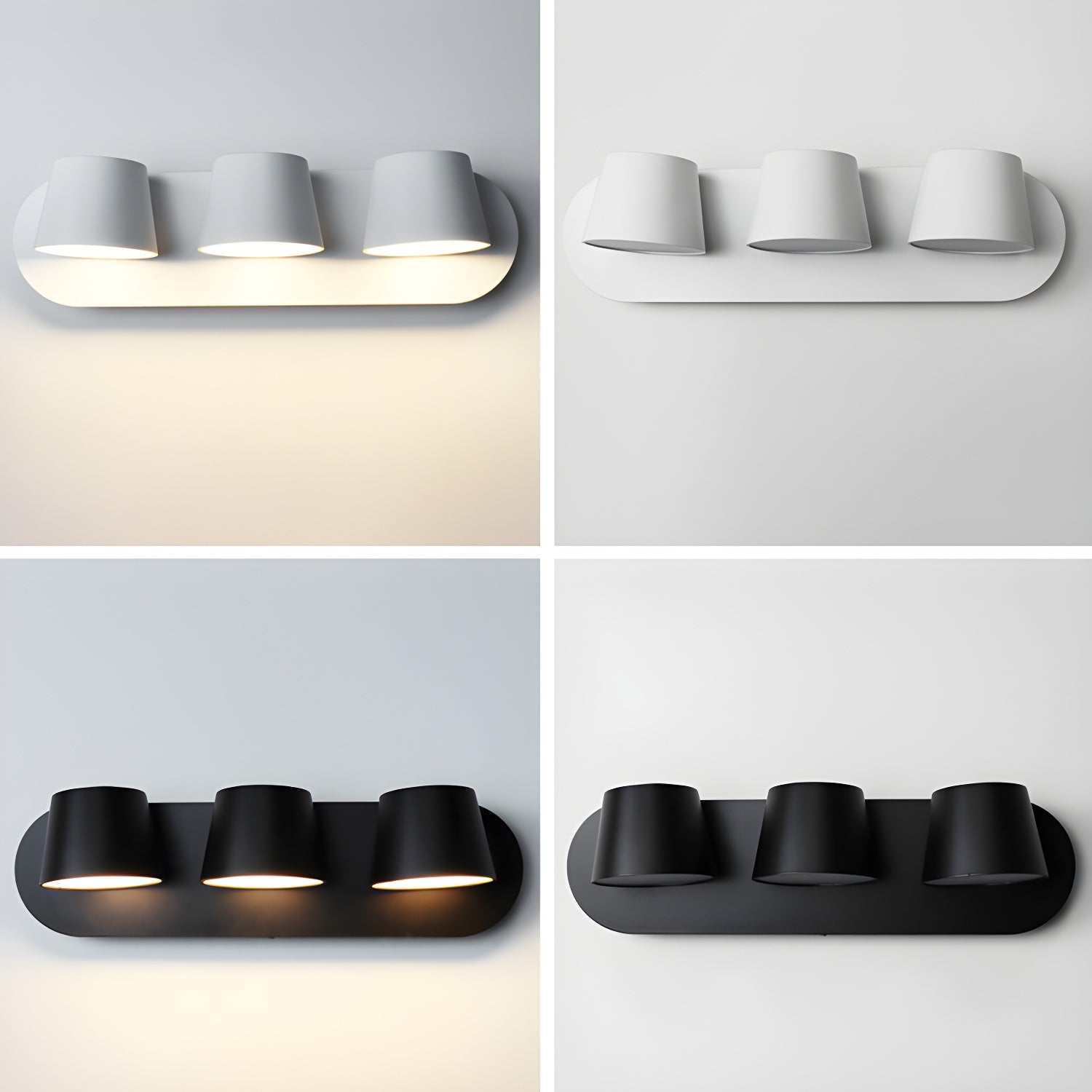 Aurlaeir Applique Murale Plug-in Ajustable