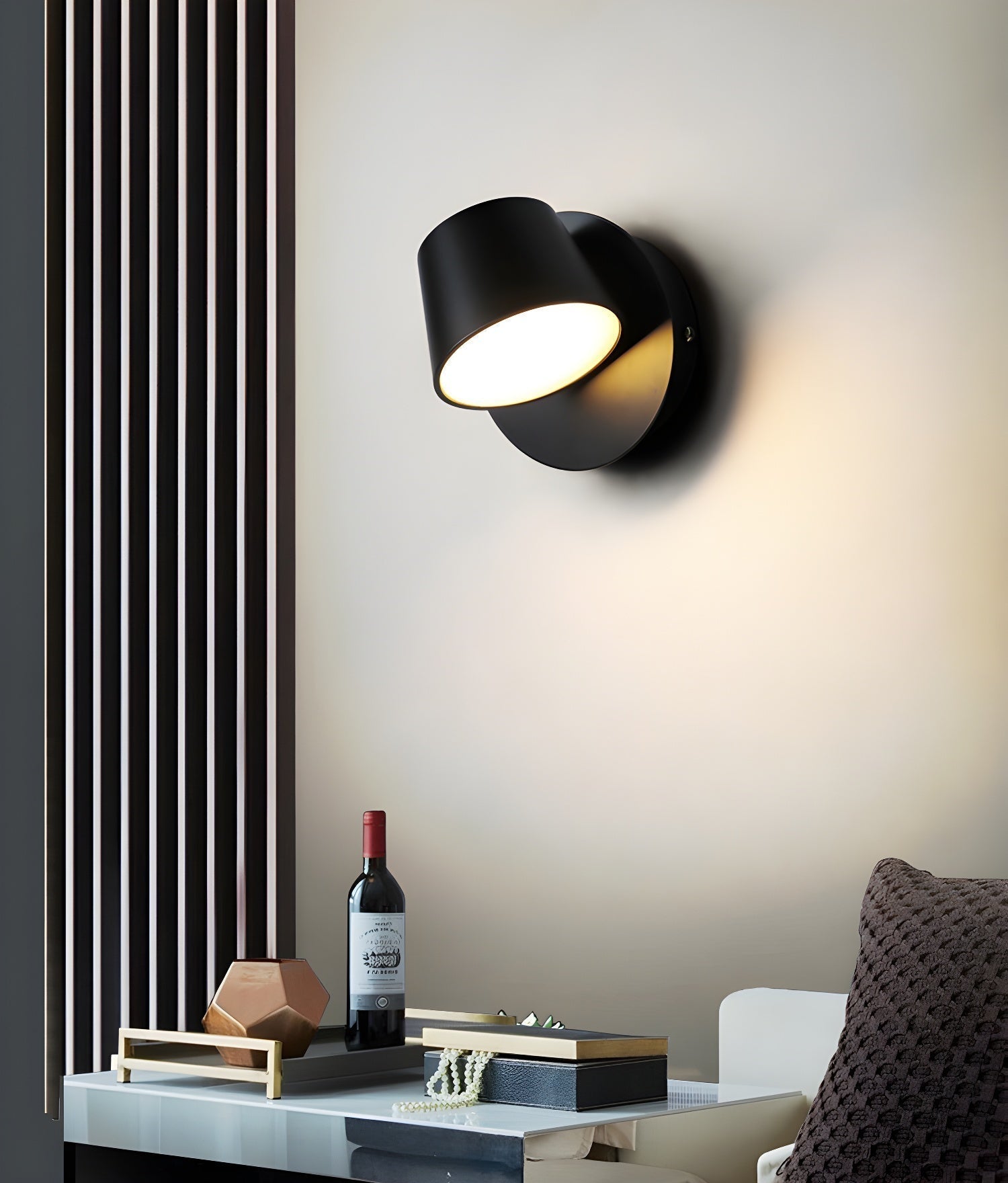 Aurlaeir Applique Murale Plug-in Ajustable