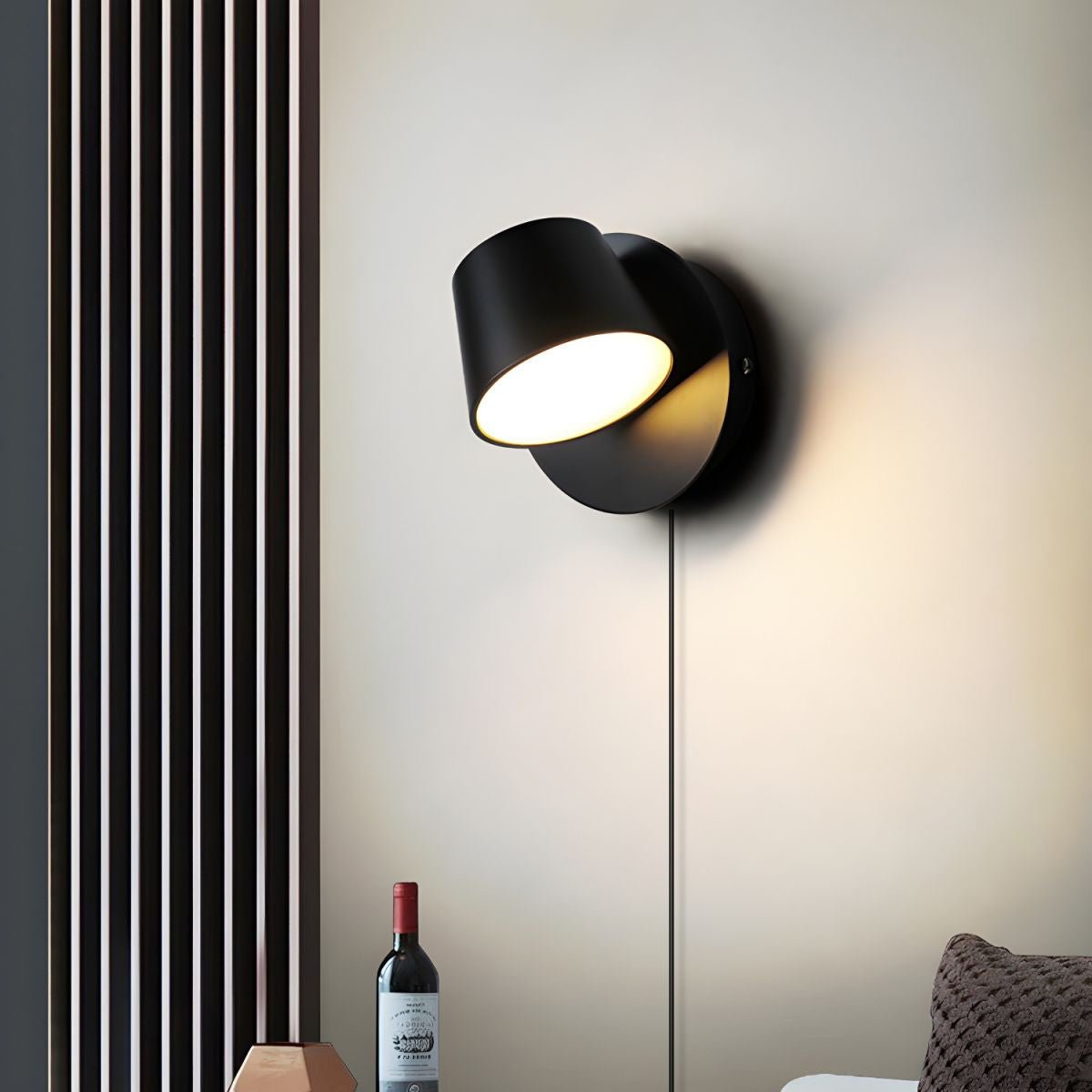 Aurlaeir Applique Murale Plug-in Ajustable