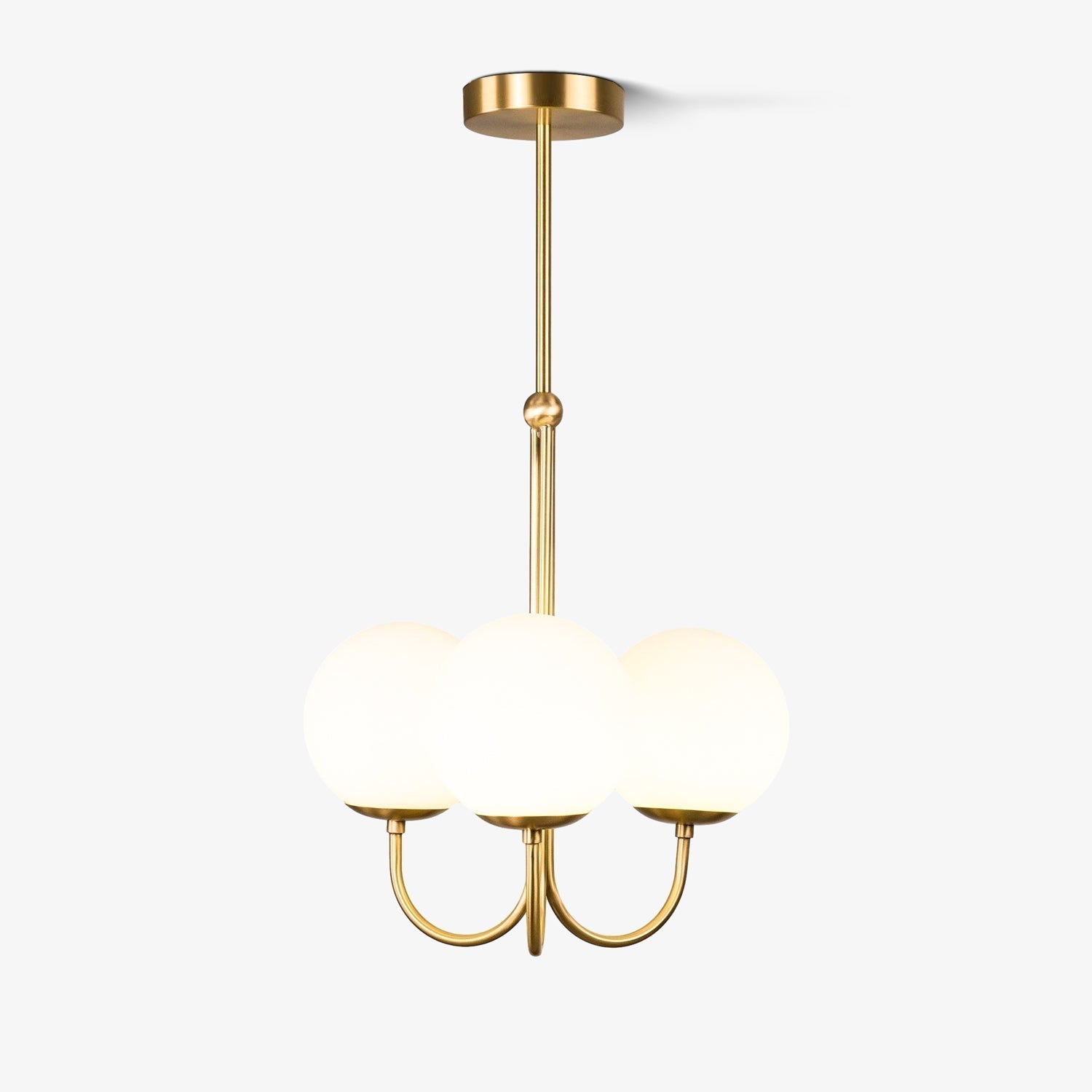 Mirelent Suspension Élégante en Métal et Verre
