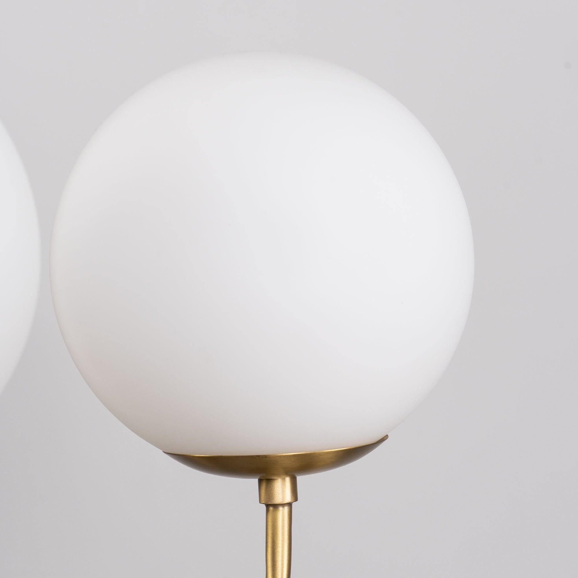 Mirelent Suspension Élégante en Métal et Verre
