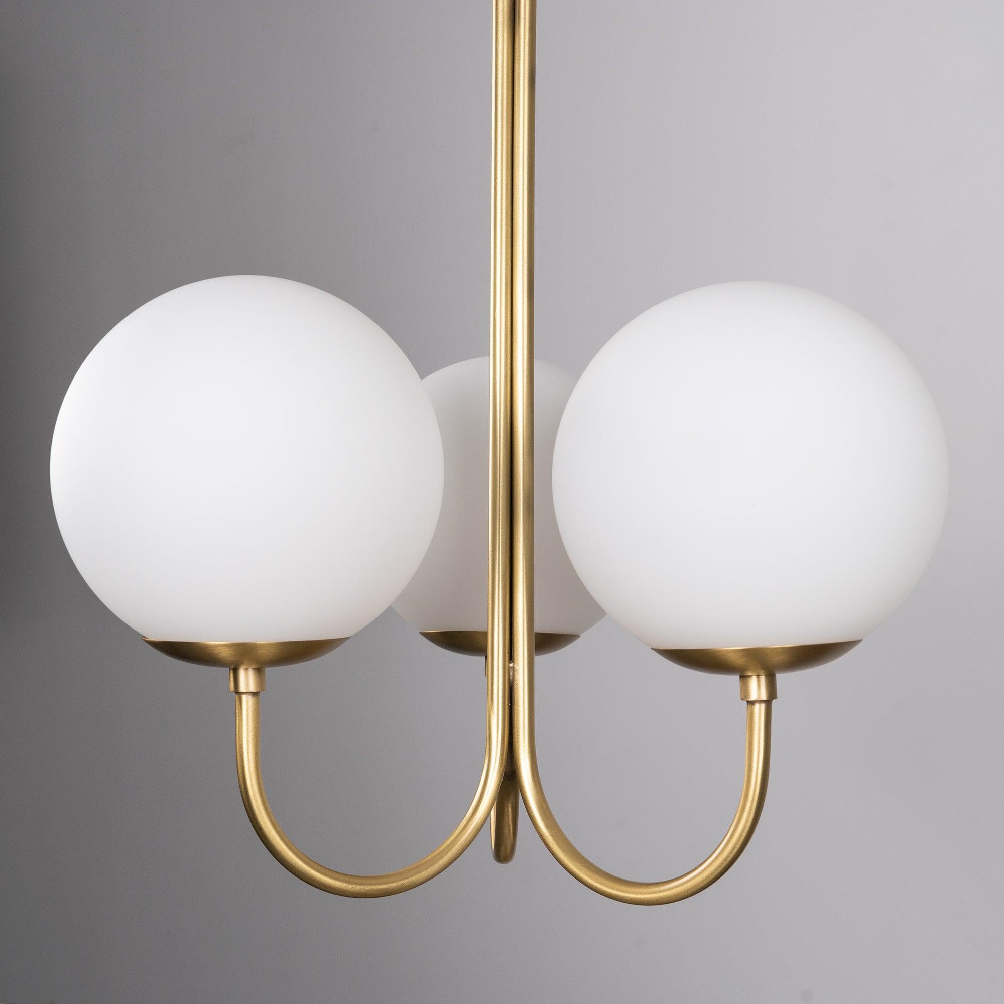 Mirelent Suspension Élégante en Métal et Verre