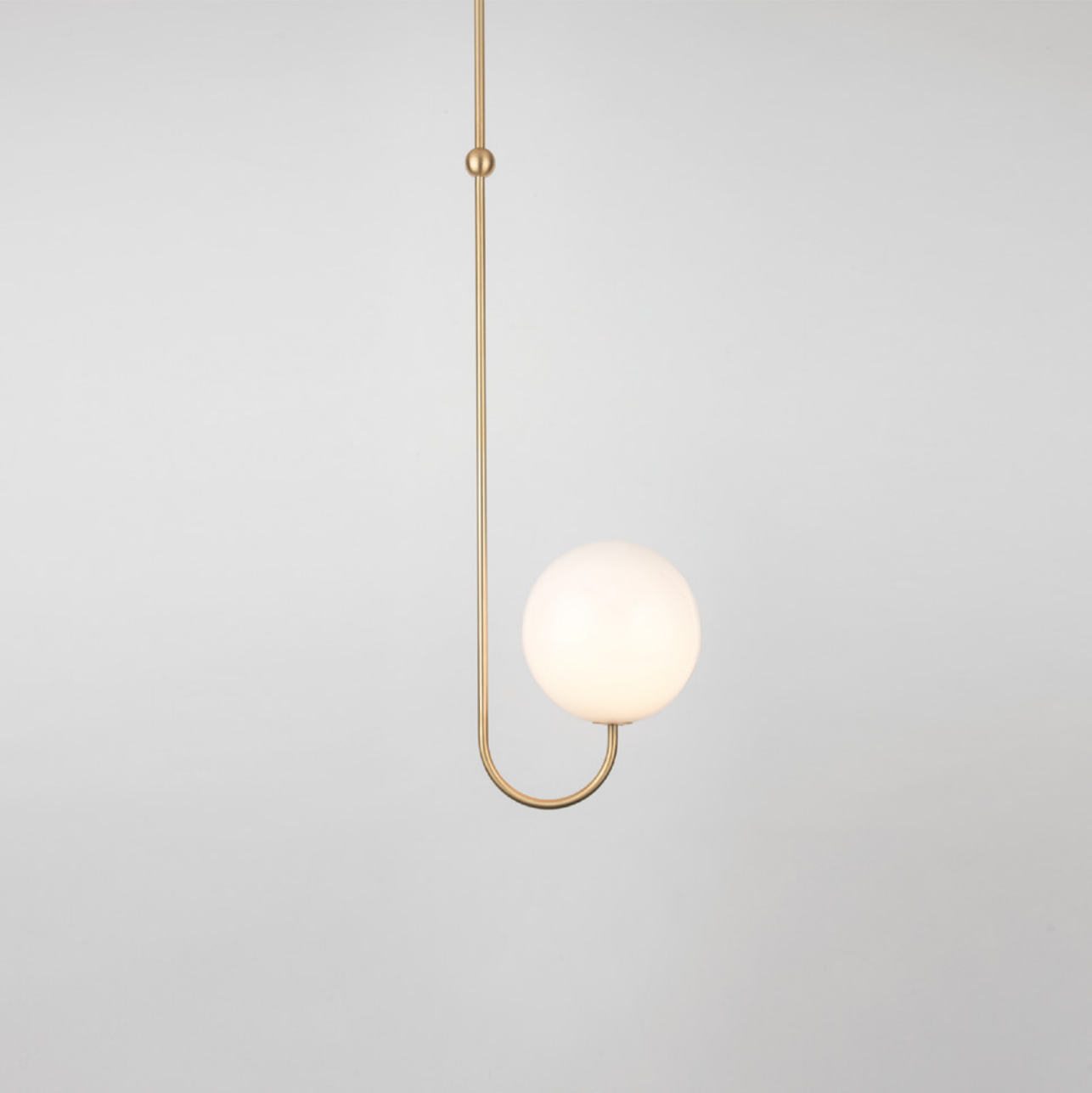 Mirelent Suspension Élégante en Métal et Verre