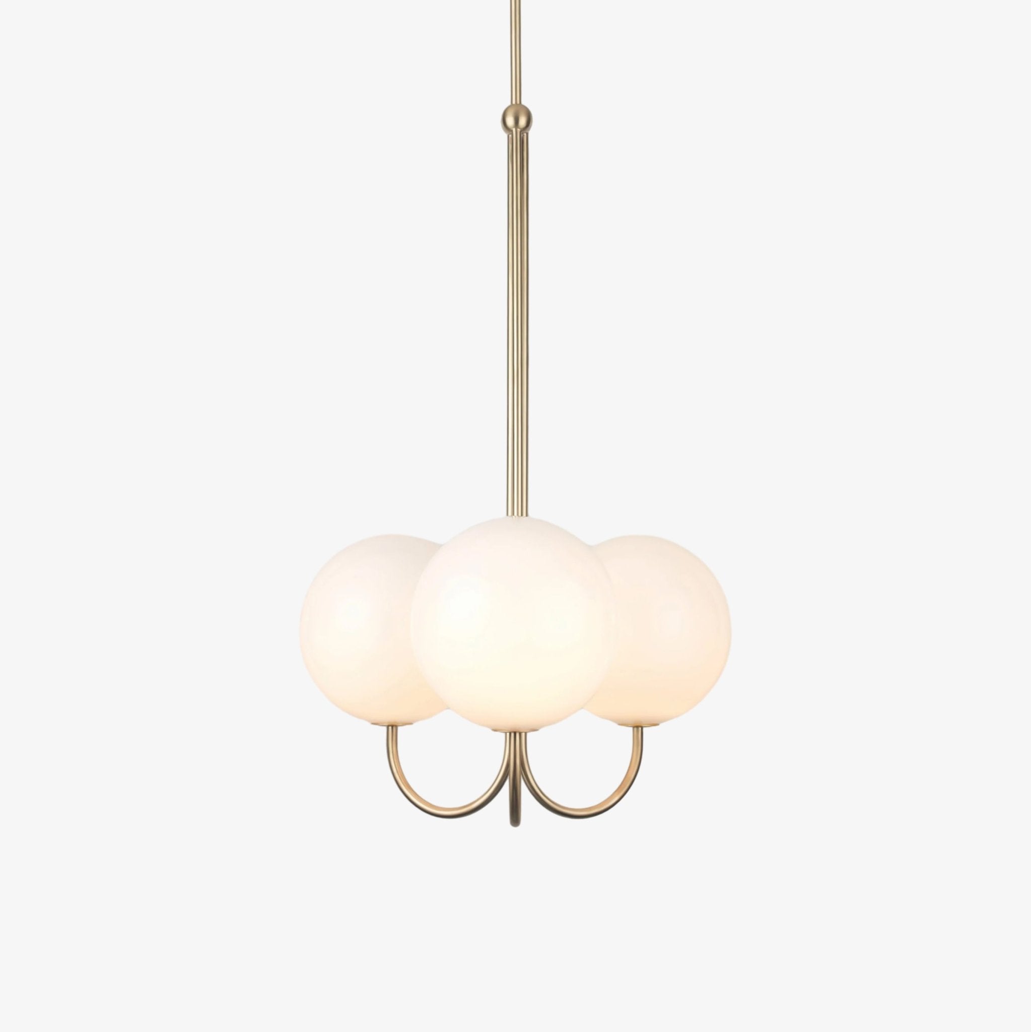 Mirelent Suspension Élégante en Métal et Verre
