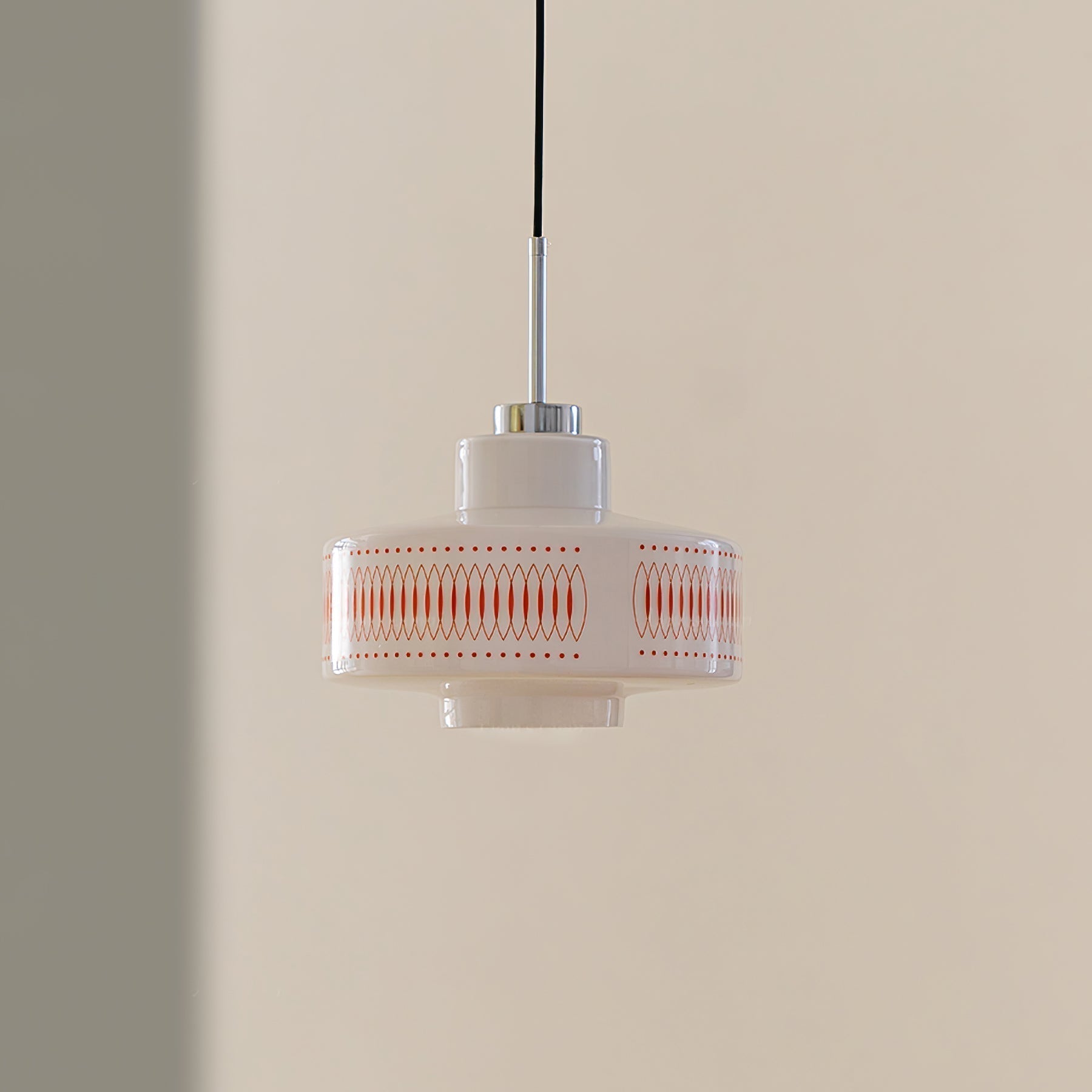 Luna Suspension en Verre Vintage