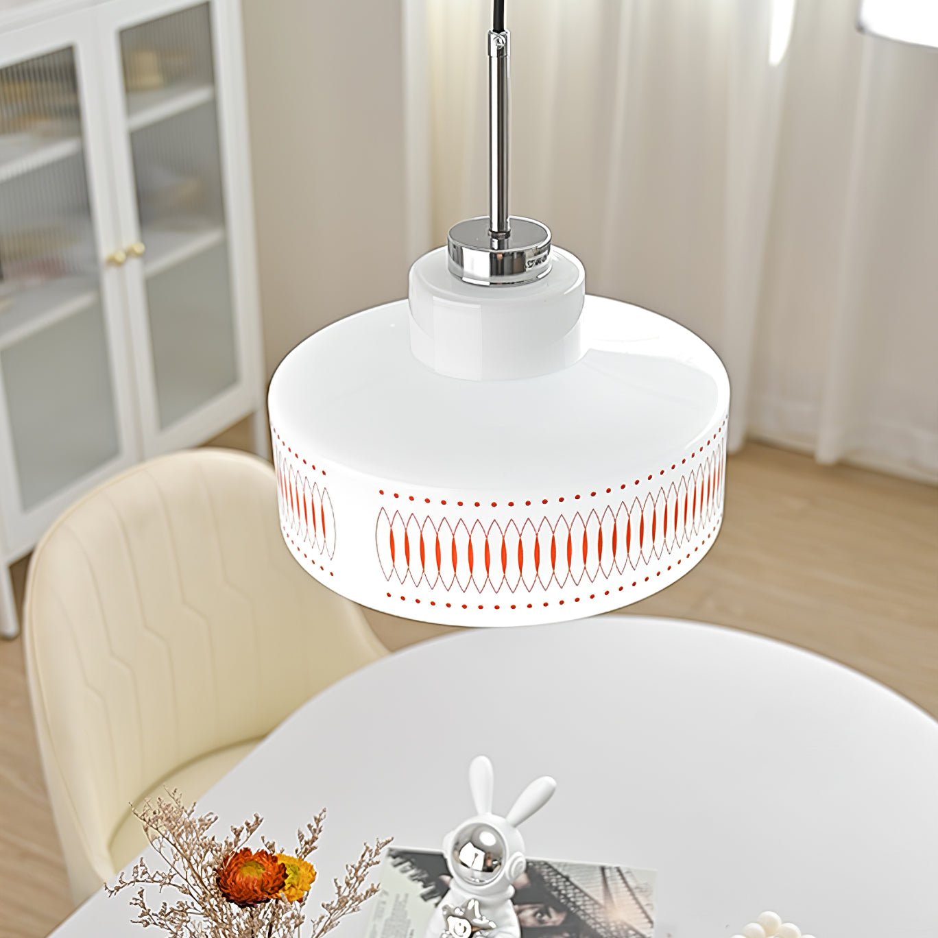 Luna Suspension en Verre Vintage