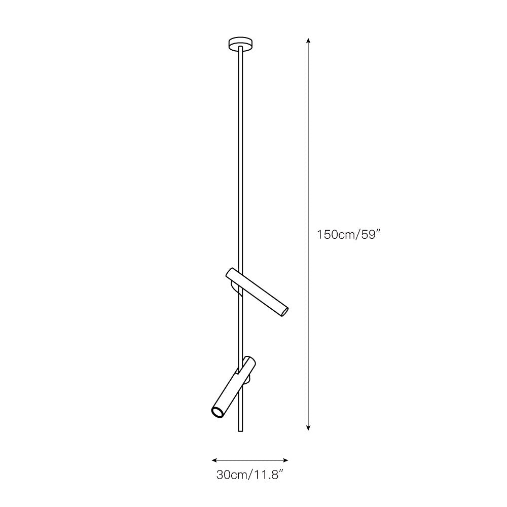 Jarnbruvyi Suspension En Métal Minimaliste Moderne